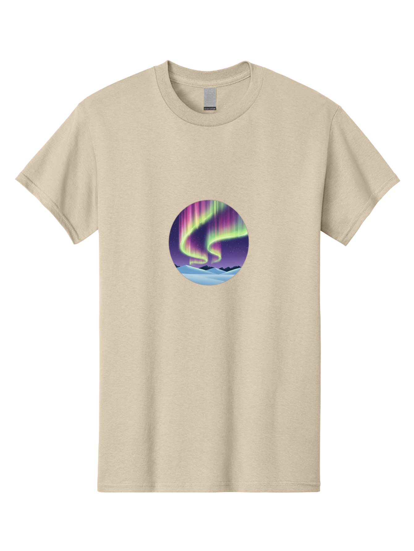 Northern-Lights-1 Men'S Graphic Tee, 100% Cotton, Comfortable Casual Summer Wear, Machine Washable, Vintage Camera, Old Camera, Antique Camera, Black Camera, Classic Photography, Photography Equipment, Nostalgic Device, Film Camera, Camera Art Baj126