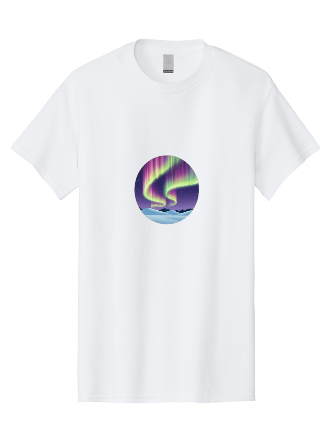 Northern-Lights-1 Men'S Graphic Tee, 100% Cotton, Comfortable Casual Summer Wear, Machine Washable, Vintage Camera, Old Camera, Antique Camera, Black Camera, Classic Photography, Photography Equipment, Nostalgic Device, Film Camera, Camera Art Baj126
