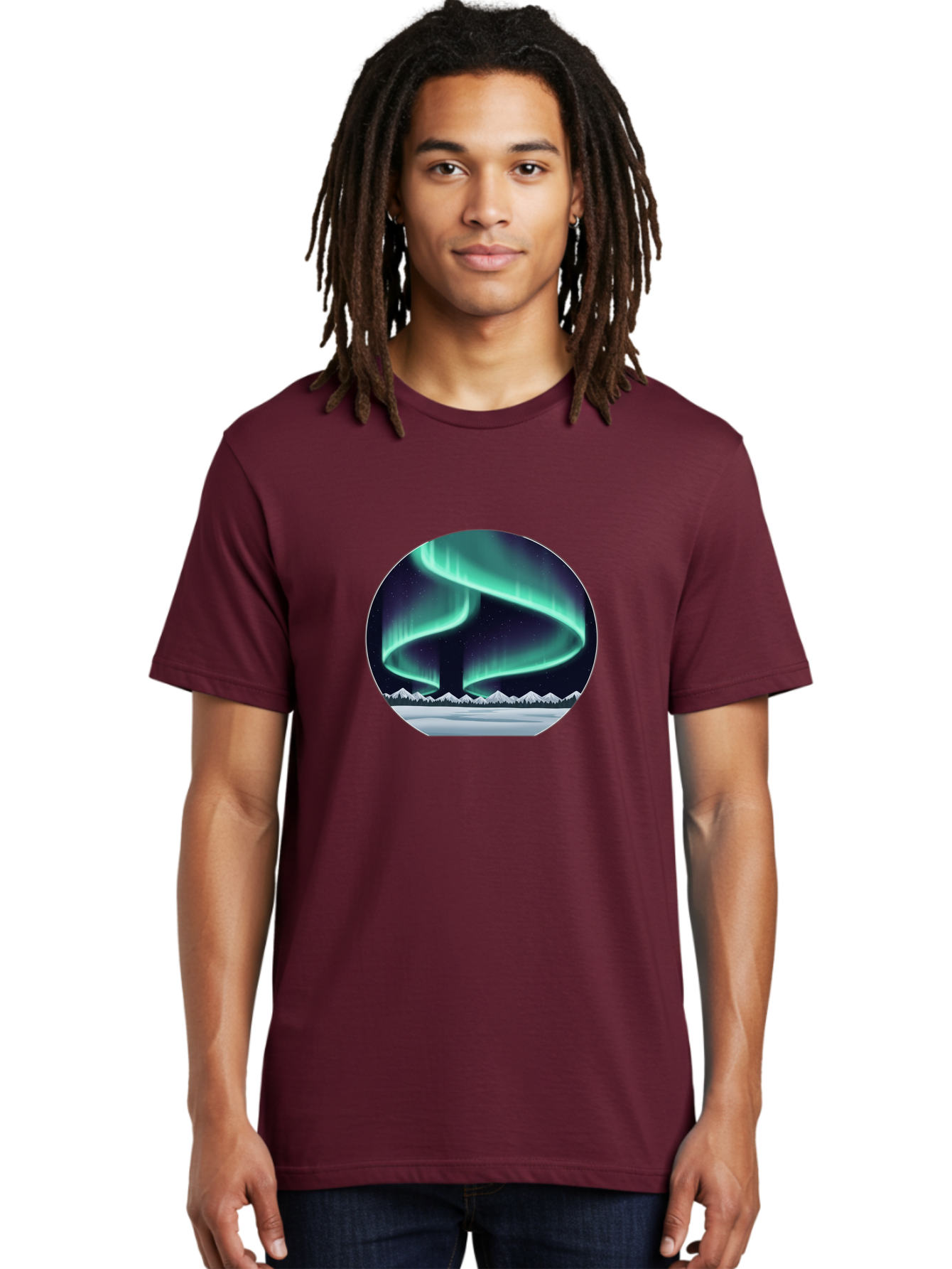 Northern-Lights Men'S Graphic Tee, 100% Cotton, Comfortable Casual Summer Wear, Machine Washable, Vintage Camera, Old Camera, Antique Camera, Black Camera, Classic Photography, Photography Equipment, Nostalgic Device, Film Camera, Camera Art Baj128