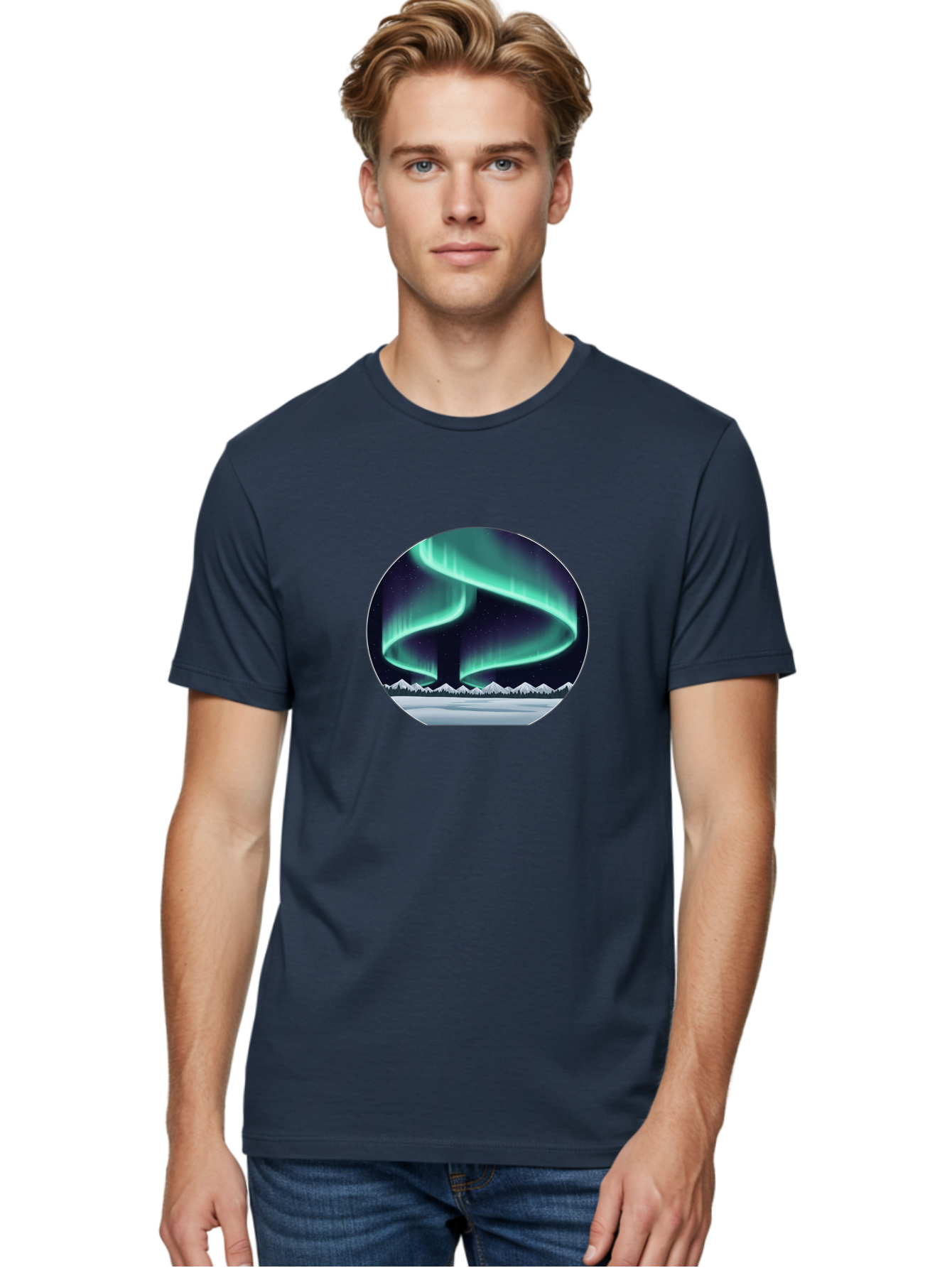 Northern-Lights Men'S Graphic Tee, 100% Cotton, Comfortable Casual Summer Wear, Machine Washable, Vintage Camera, Old Camera, Antique Camera, Black Camera, Classic Photography, Photography Equipment, Nostalgic Device, Film Camera, Camera Art Baj128