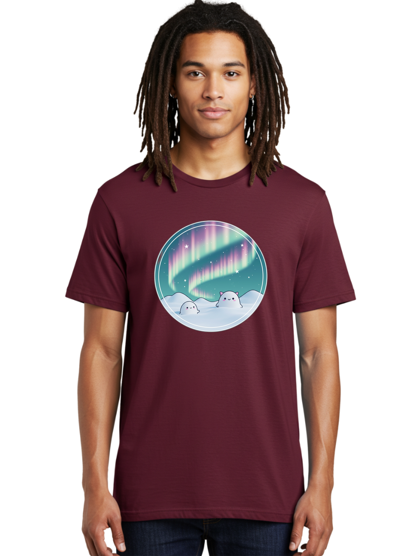 Nyan-Cat-Aurora Men'S Graphic Tee, 100% Cotton, Comfortable Casual Summer Wear, Machine Washable, Vintage Camera, Old Camera, Antique Camera, Black Camera, Classic Photography, Photography Equipment, Nostalgic Device, Film Camera, Camera Art Baj129