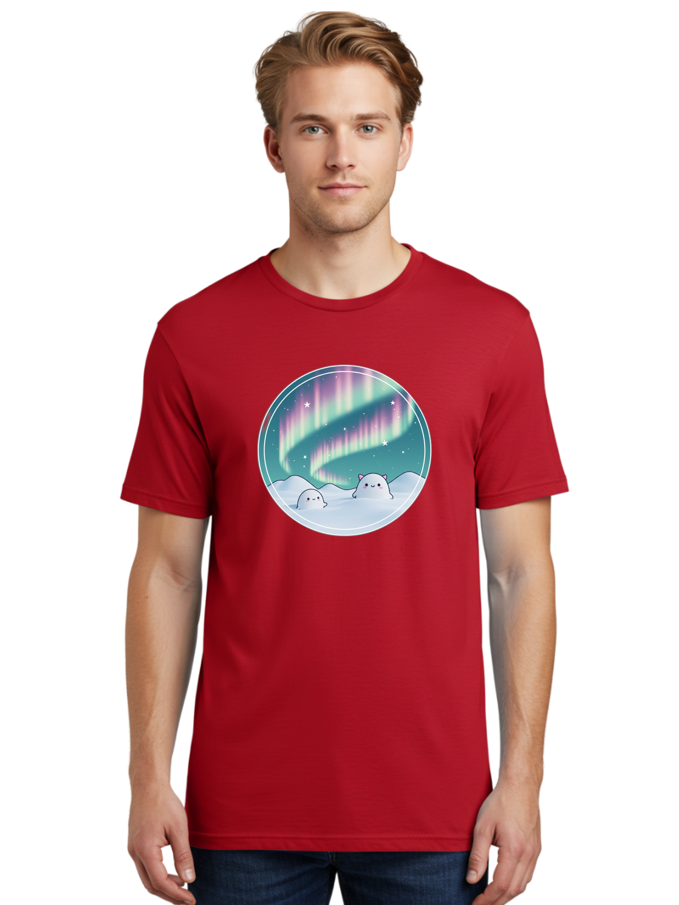 Nyan-Cat-Aurora Men'S Graphic Tee, 100% Cotton, Comfortable Casual Summer Wear, Machine Washable, Vintage Camera, Old Camera, Antique Camera, Black Camera, Classic Photography, Photography Equipment, Nostalgic Device, Film Camera, Camera Art Baj129