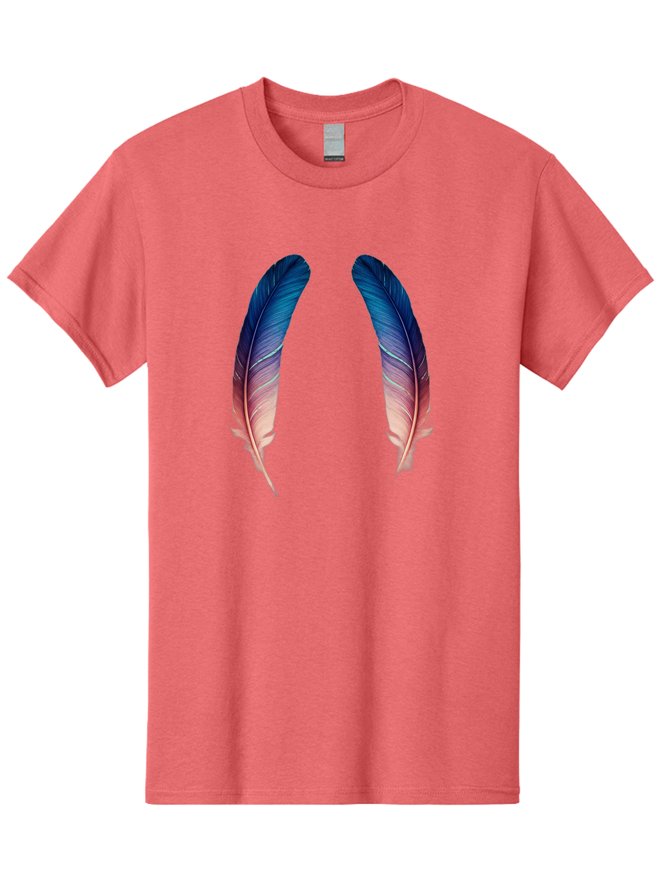 Ombre-Feathers Men'S Graphic Tee, 100% Cotton, Comfortable Casual Summer Wear, Machine Washable, Vintage Camera, Old Camera, Antique Camera, Black Camera, Classic Photography, Photography Equipment, Nostalgic Device, Film Camera, Camera Art Baj131