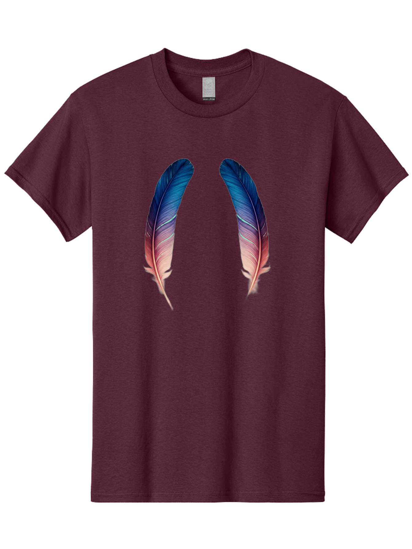 Ombre-Feathers Men'S Graphic Tee, 100% Cotton, Comfortable Casual Summer Wear, Machine Washable, Vintage Camera, Old Camera, Antique Camera, Black Camera, Classic Photography, Photography Equipment, Nostalgic Device, Film Camera, Camera Art Baj131