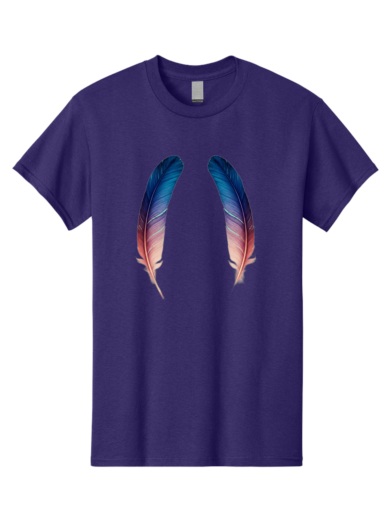 Ombre-Feathers Men'S Graphic Tee, 100% Cotton, Comfortable Casual Summer Wear, Machine Washable, Vintage Camera, Old Camera, Antique Camera, Black Camera, Classic Photography, Photography Equipment, Nostalgic Device, Film Camera, Camera Art Baj131
