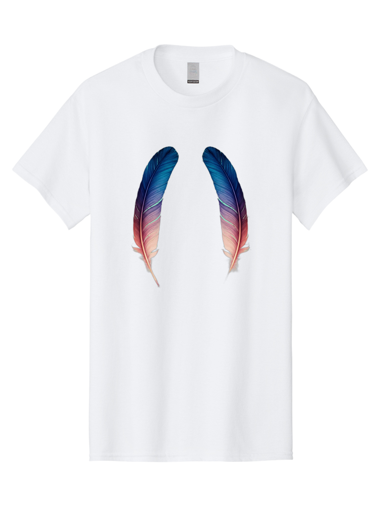 Ombre-Feathers Men'S Graphic Tee, 100% Cotton, Comfortable Casual Summer Wear, Machine Washable, Vintage Camera, Old Camera, Antique Camera, Black Camera, Classic Photography, Photography Equipment, Nostalgic Device, Film Camera, Camera Art Baj131
