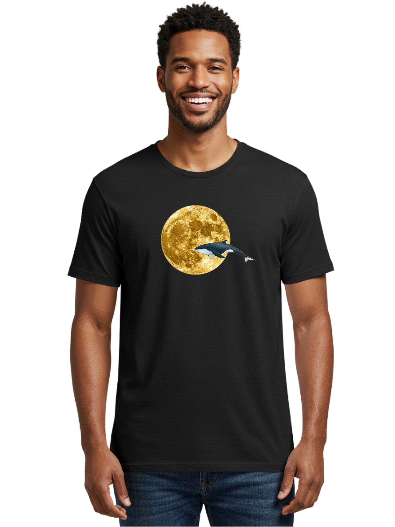 Orca-Jumping-Over-Moon Men'S Graphic Tee, 100% Cotton, Comfortable Casual Summer Wear, Machine Washable, Vintage Camera, Old Camera, Antique Camera, Black Camera, Classic Photography, Photography Equipment, Nostalgic Device, Film Camera, Baj133