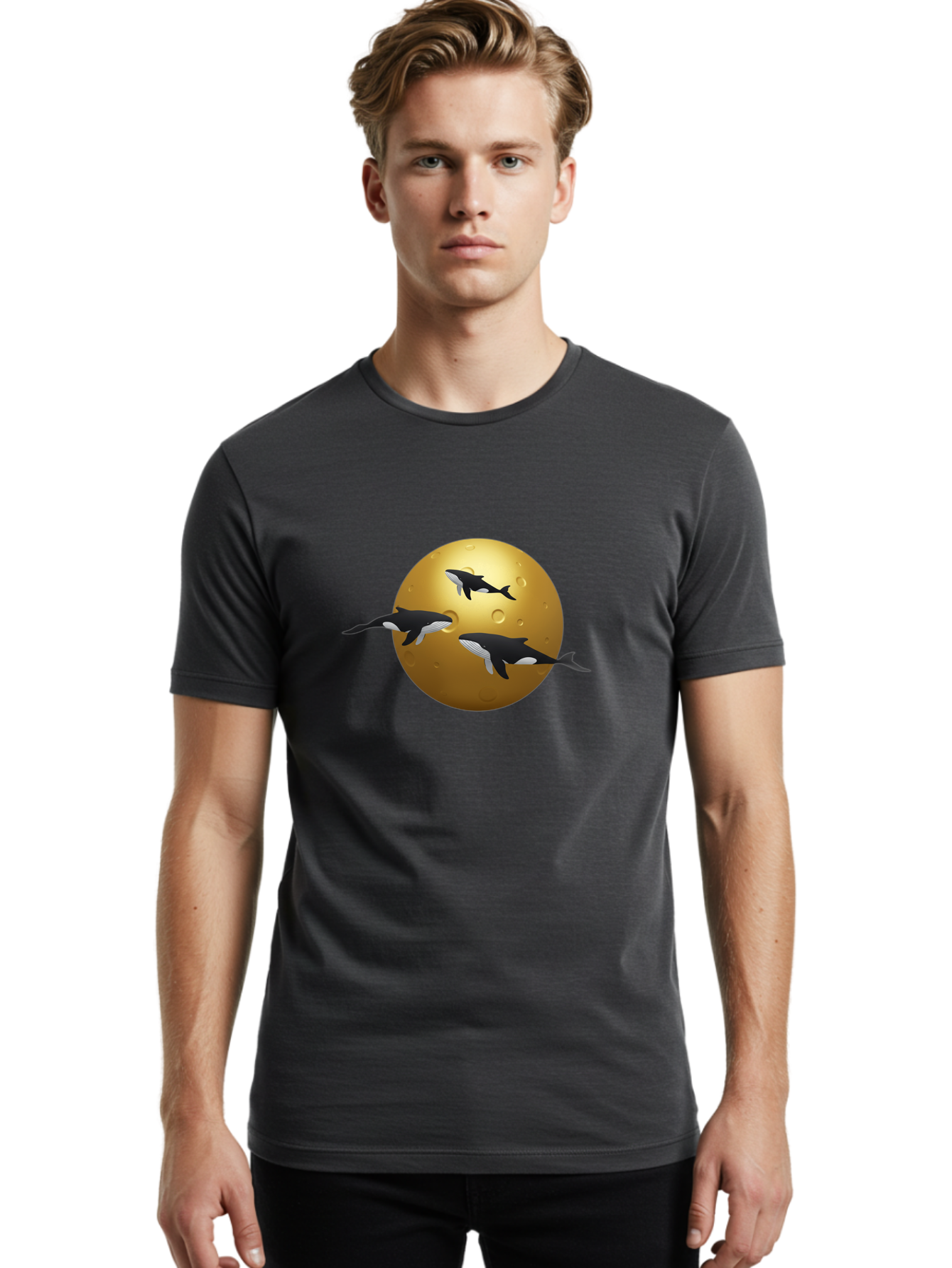 Orca-Moon Men'S Graphic Tee, 100% Cotton, Comfortable Casual Summer Wear, Machine Washable, Vintage Camera, Old Camera, Antique Camera, Black Camera, Classic Photography, Photography Equipment, Nostalgic Device, Film Camera, Camera Art Baj134