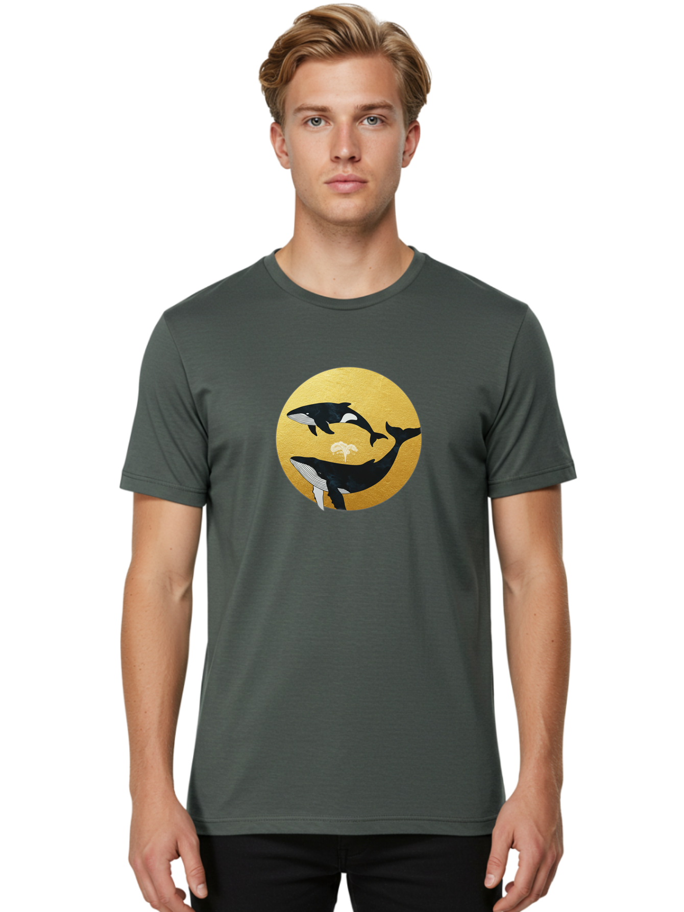 Orca Men'S Graphic Tee, 100% Cotton, Comfortable Casual Summer Wear, Machine Washable, Vintage Camera, Old Camera, Antique Camera, Black Camera, Classic Photography, Photography Equipment, Nostalgic Device, Film Camera, Camera Art Baj136