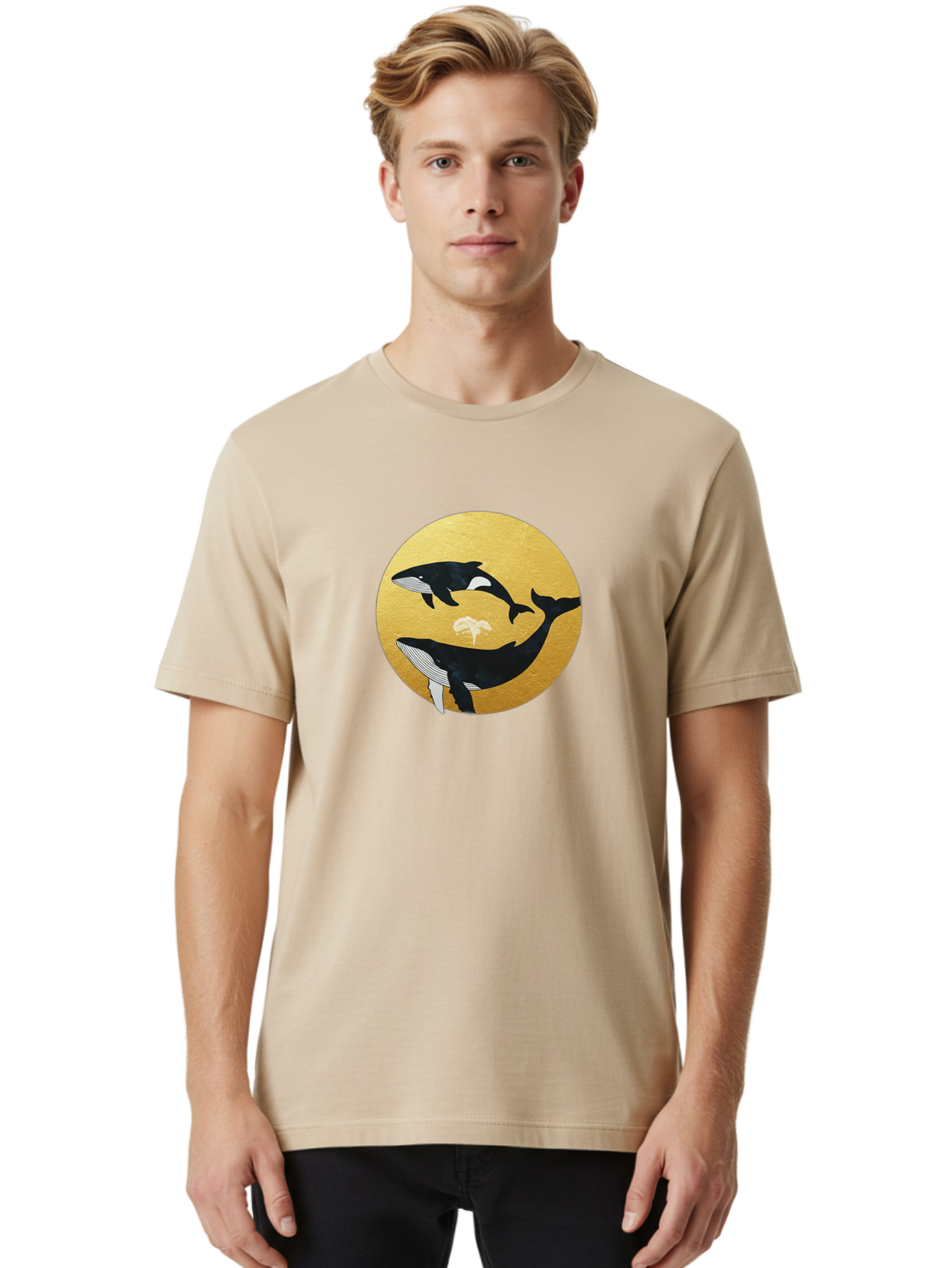 Orca Men'S Graphic Tee, 100% Cotton, Comfortable Casual Summer Wear, Machine Washable, Vintage Camera, Old Camera, Antique Camera, Black Camera, Classic Photography, Photography Equipment, Nostalgic Device, Film Camera, Camera Art Baj136