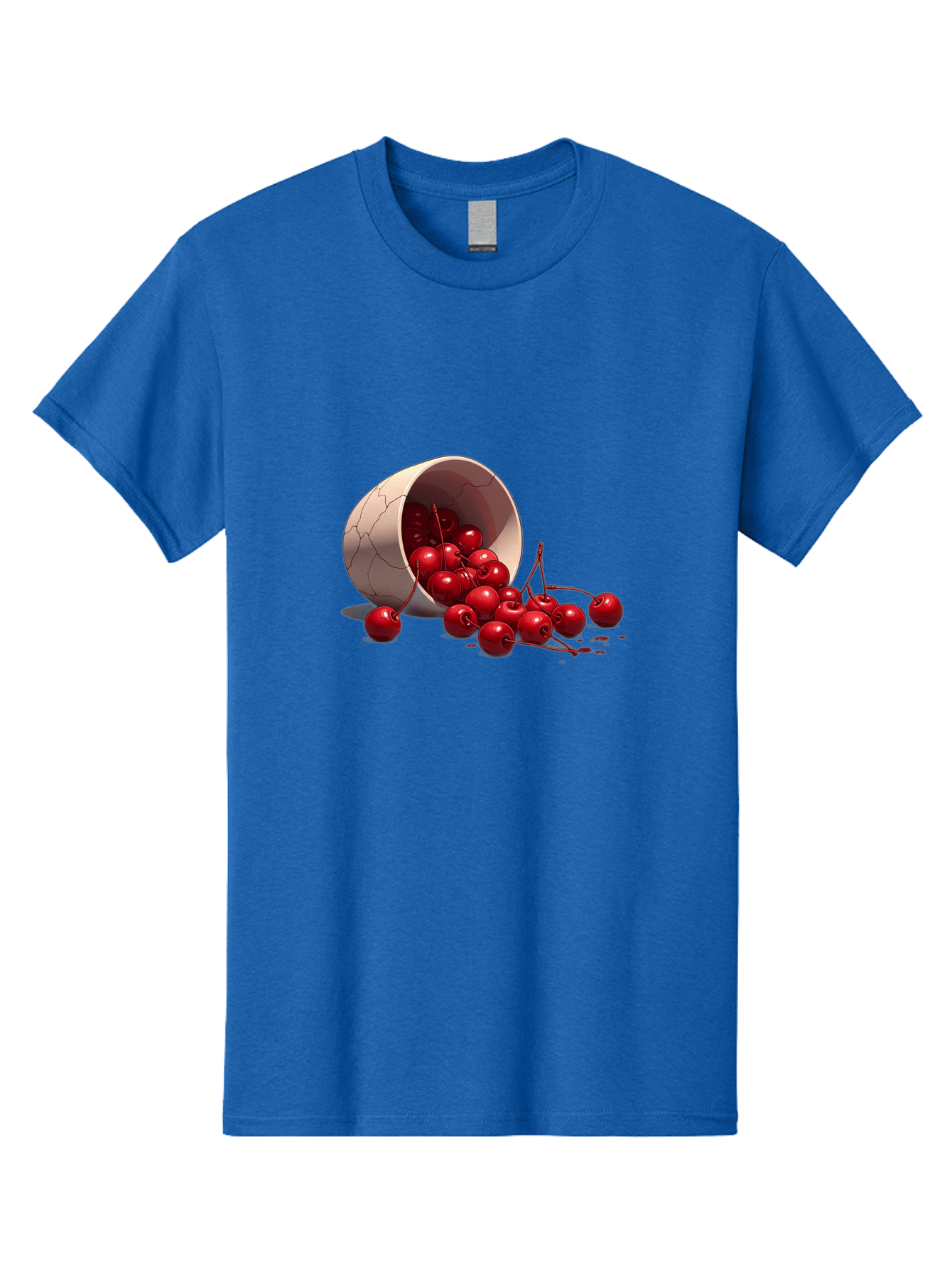 Overturned-Cup-Of-Cherries Men'S Graphic Tee, 100% Cotton, Comfortable Casual Summer Wear, Machine Washable, Vintage Camera, Old Camera, Antique Camera, Black Camera, Classic Photography, Photography Equipment, Nostalgic Device, Film Camera, Baj139