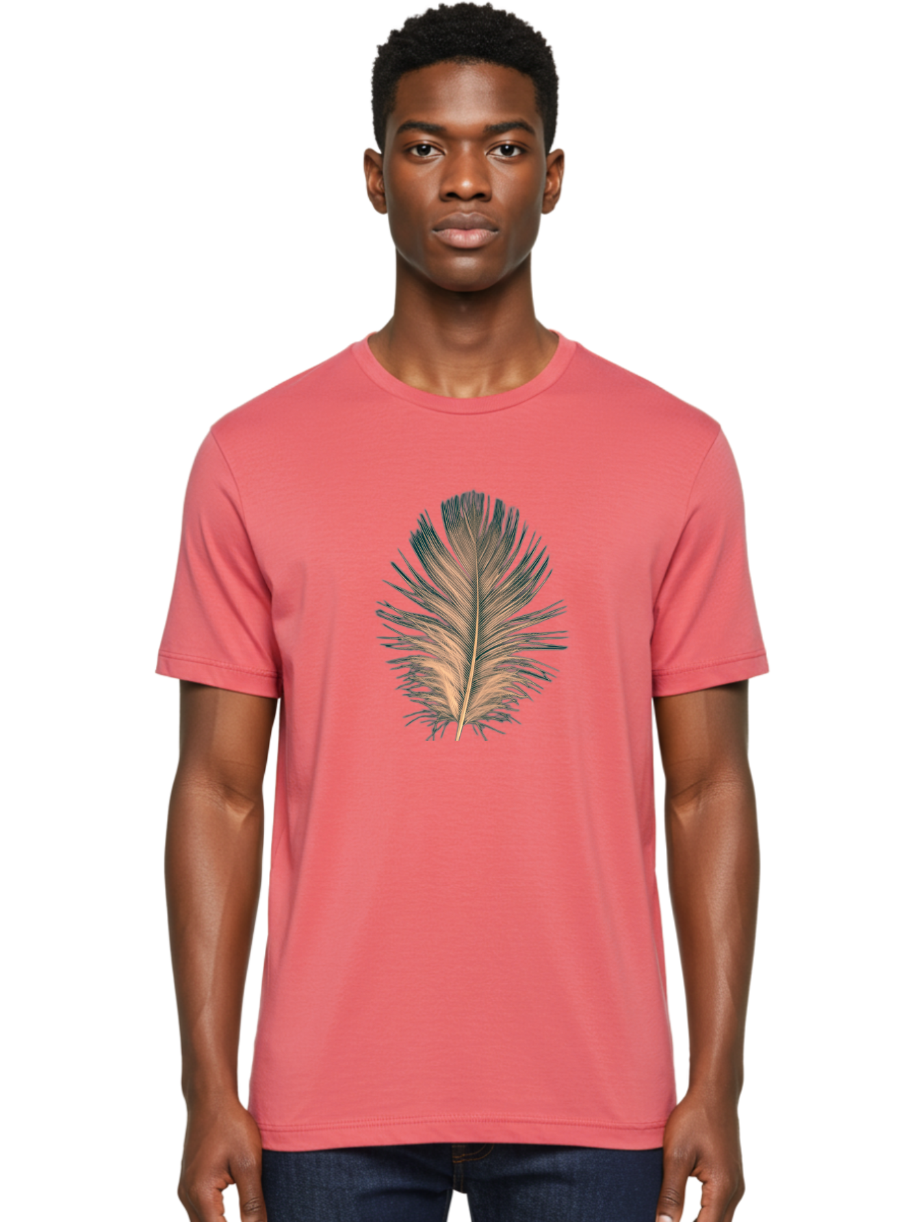 Palm-Frond Men'S Graphic Tee, 100% Cotton, Comfortable Casual Summer Wear, Machine Washable, Vintage Camera, Old Camera, Antique Camera, Black Camera, Classic Photography, Photography Equipment, Nostalgic Device, Film Camera, Camera Art Baj141