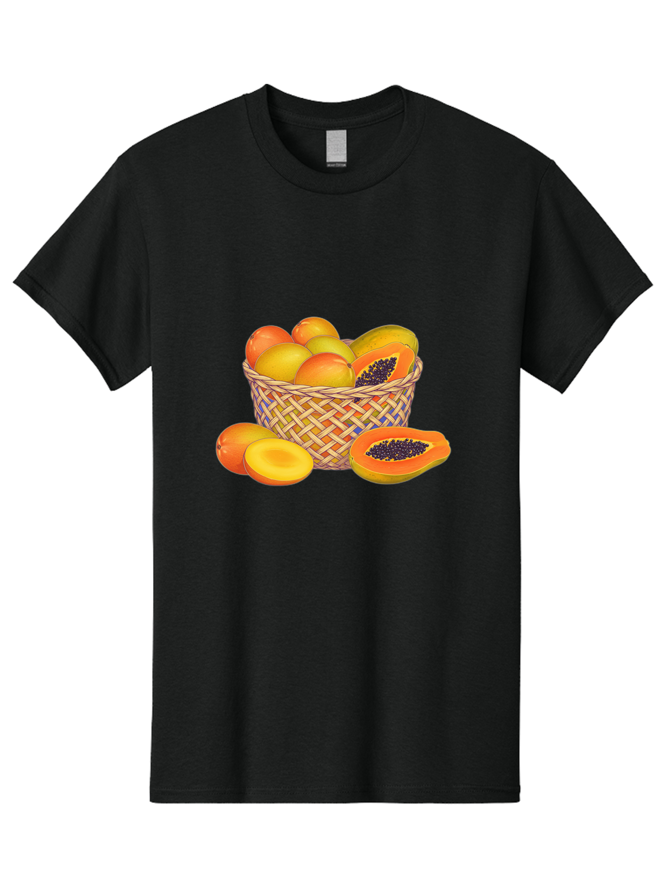 Papaya-Basket Men'S Graphic Tee, 100% Cotton, Comfortable Casual Summer Wear, Machine Washable, Vintage Camera, Old Camera, Antique Camera, Black Camera, Classic Photography, Photography Equipment, Nostalgic Device, Film Camera, Camera Art Baj143