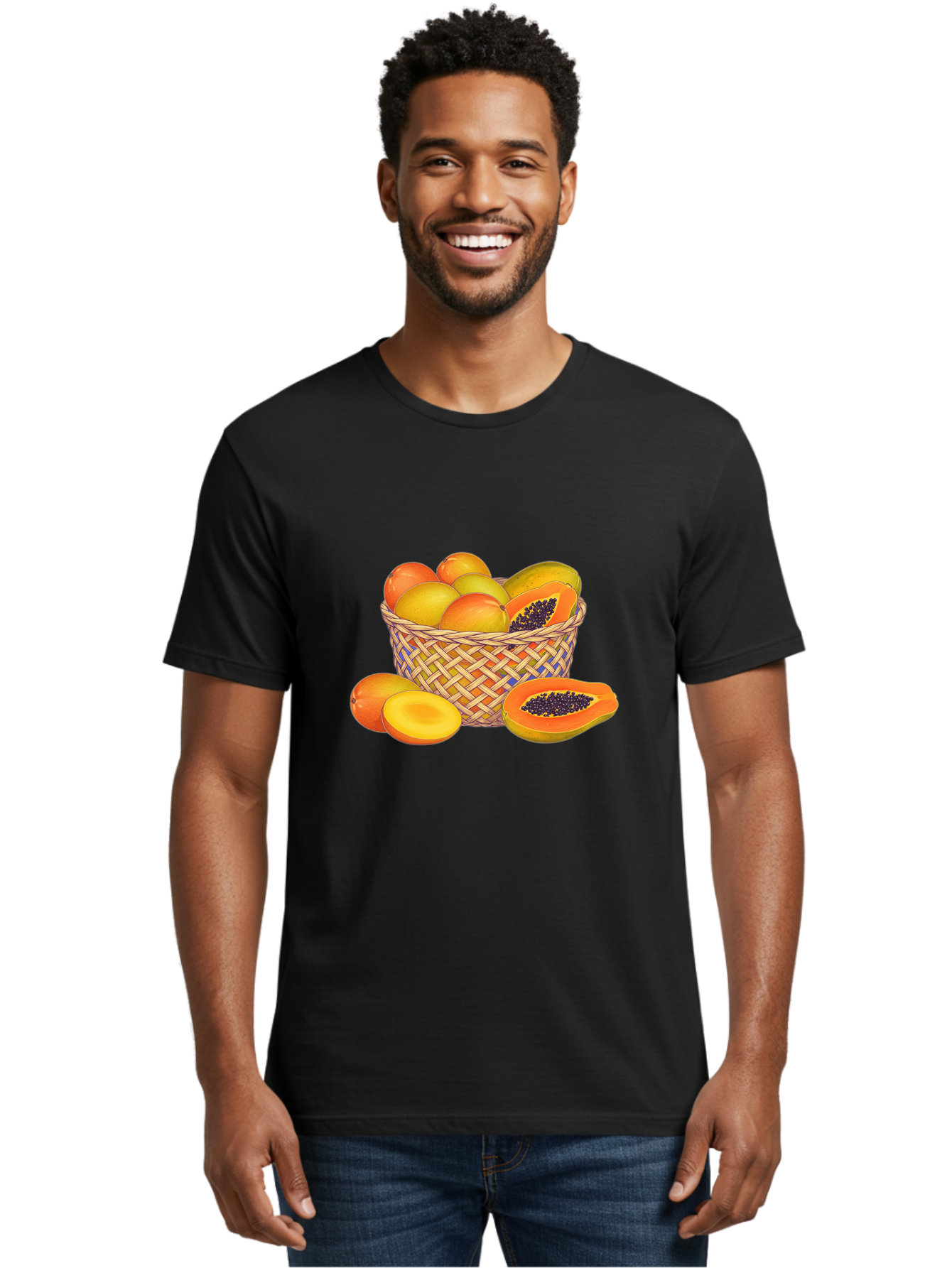 Papaya-Basket Men'S Graphic Tee, 100% Cotton, Comfortable Casual Summer Wear, Machine Washable, Vintage Camera, Old Camera, Antique Camera, Black Camera, Classic Photography, Photography Equipment, Nostalgic Device, Film Camera, Camera Art Baj143