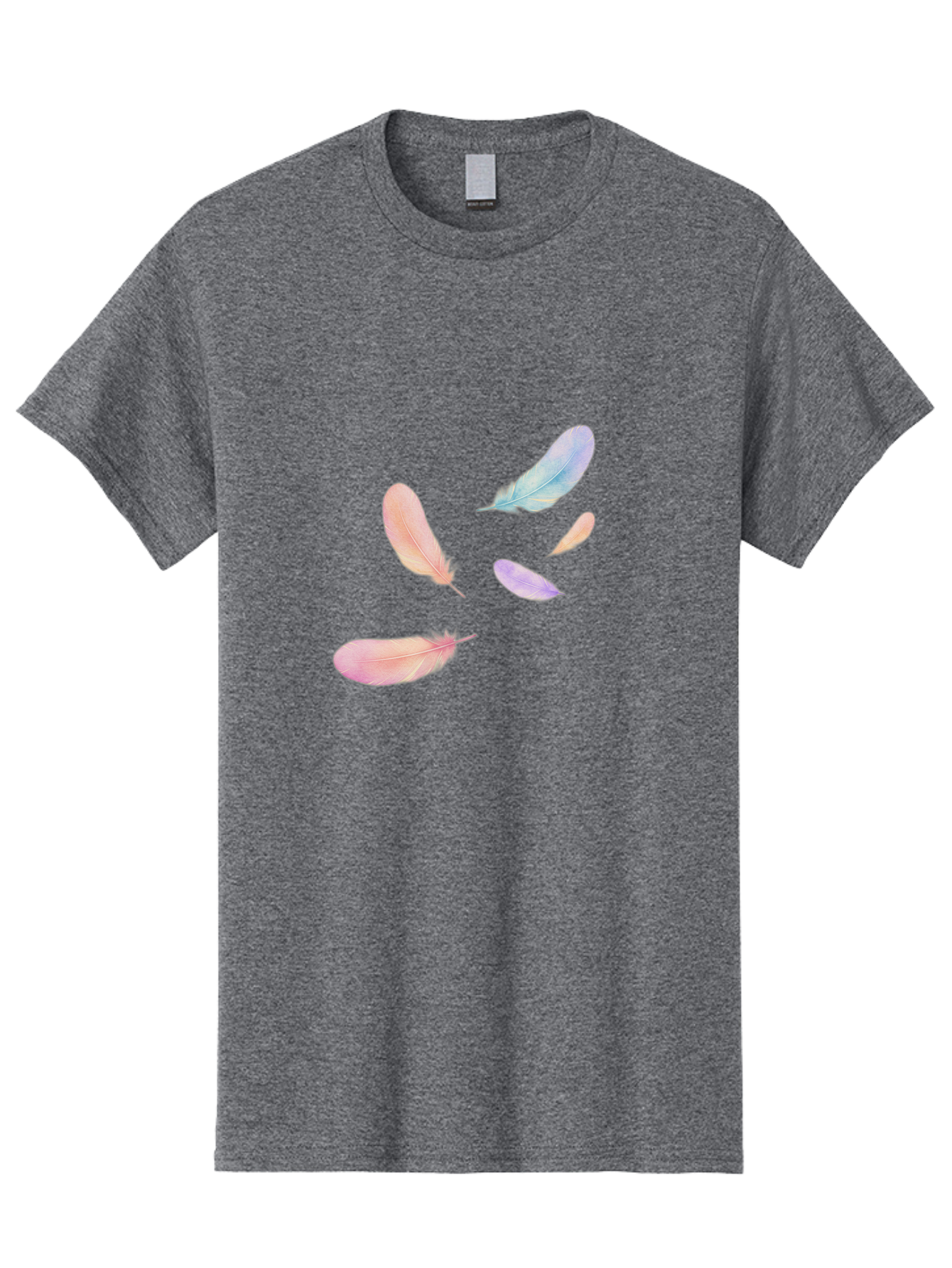 Pastel-Feathers Men'S Graphic Tee, 100% Cotton, Comfortable Casual Summer Wear, Machine Washable, Vintage Camera, Old Camera, Antique Camera, Black Camera, Classic Photography, Photography Equipment, Nostalgic Device, Film Camera, Camera Art Baj145