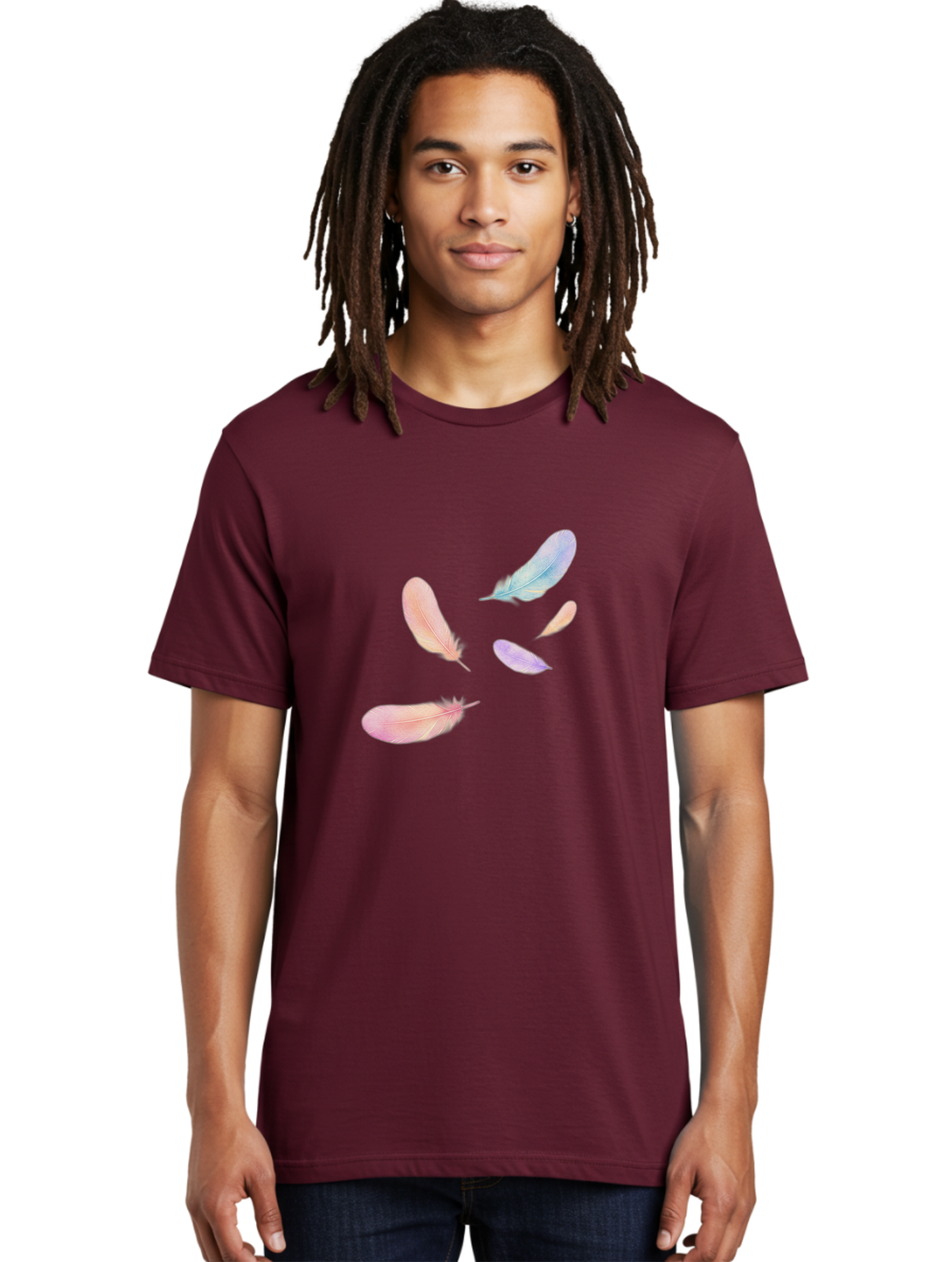 Pastel-Feathers Men'S Graphic Tee, 100% Cotton, Comfortable Casual Summer Wear, Machine Washable, Vintage Camera, Old Camera, Antique Camera, Black Camera, Classic Photography, Photography Equipment, Nostalgic Device, Film Camera, Camera Art Baj145