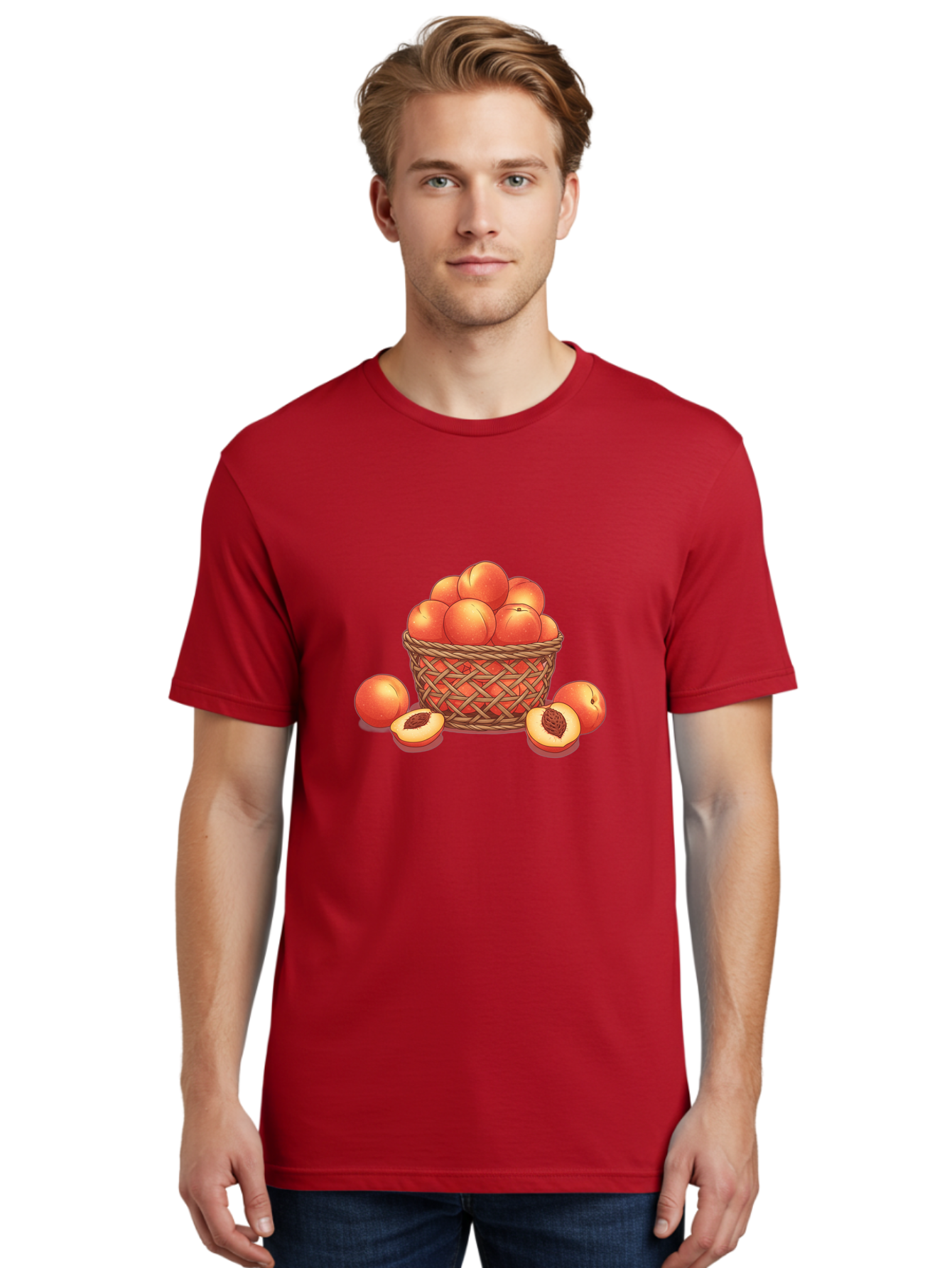 Peaches-In-Basket Men'S Graphic Tee, 100% Cotton, Comfortable Casual Summer Wear, Machine Washable, Vintage Camera, Old Camera, Antique Camera, Black Camera, Classic Photography, Photography Equipment, Nostalgic Device, Film Camera, Camera Art Baj147