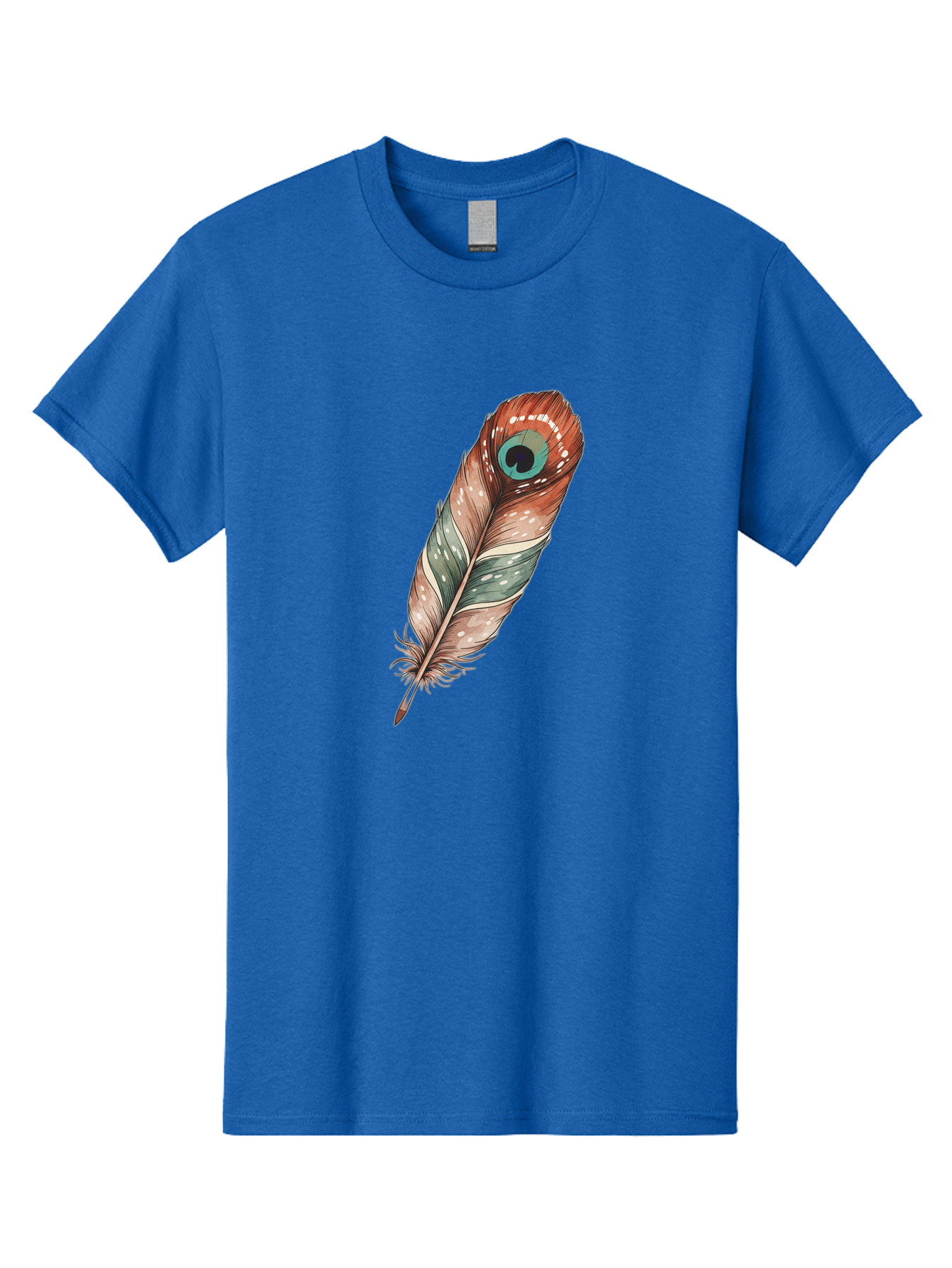Peacock-Feather-1 Men'S Graphic Tee, 100% Cotton, Comfortable Casual Summer Wear, Machine Washable, Vintage Camera, Old Camera, Antique Camera, Black Camera, Classic Photography, Photography Equipment, Nostalgic Device, Film Camera, Camera Art Baj148