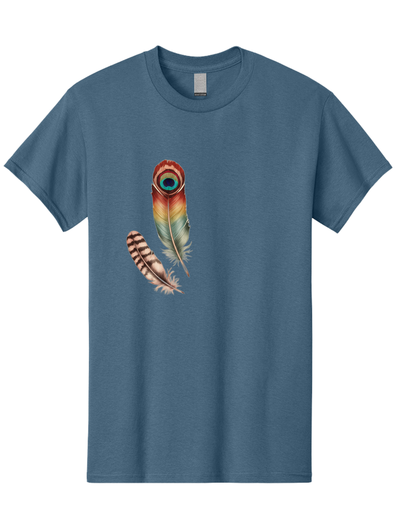 Peacock-Feather Men'S Graphic Tee, 100% Cotton, Comfortable Casual Summer Wear, Machine Washable, Vintage Camera, Old Camera, Antique Camera, Black Camera, Classic Photography, Photography Equipment, Nostalgic Device, Film Camera, Camera Art Baj150