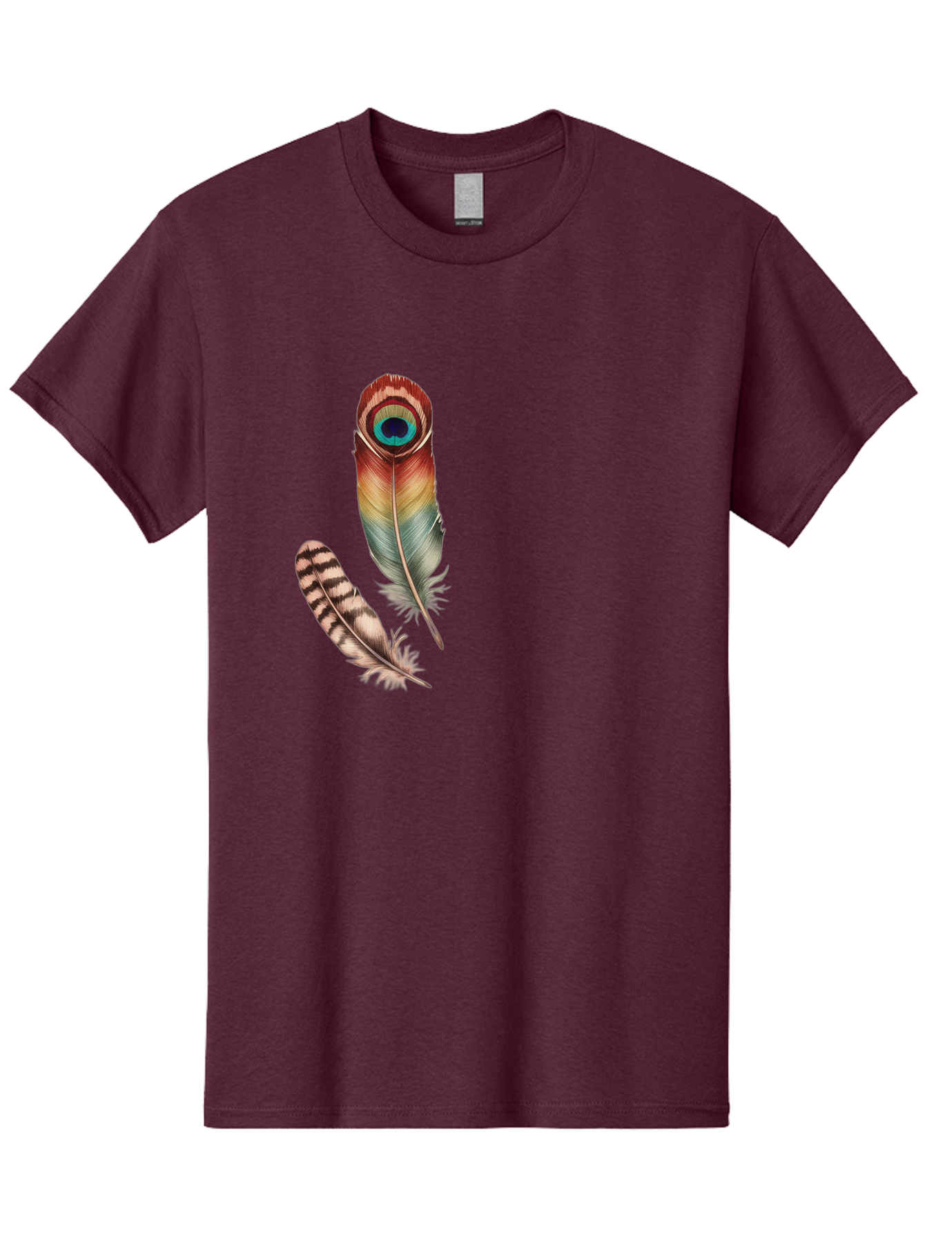 Peacock-Feather Men'S Graphic Tee, 100% Cotton, Comfortable Casual Summer Wear, Machine Washable, Vintage Camera, Old Camera, Antique Camera, Black Camera, Classic Photography, Photography Equipment, Nostalgic Device, Film Camera, Camera Art Baj150