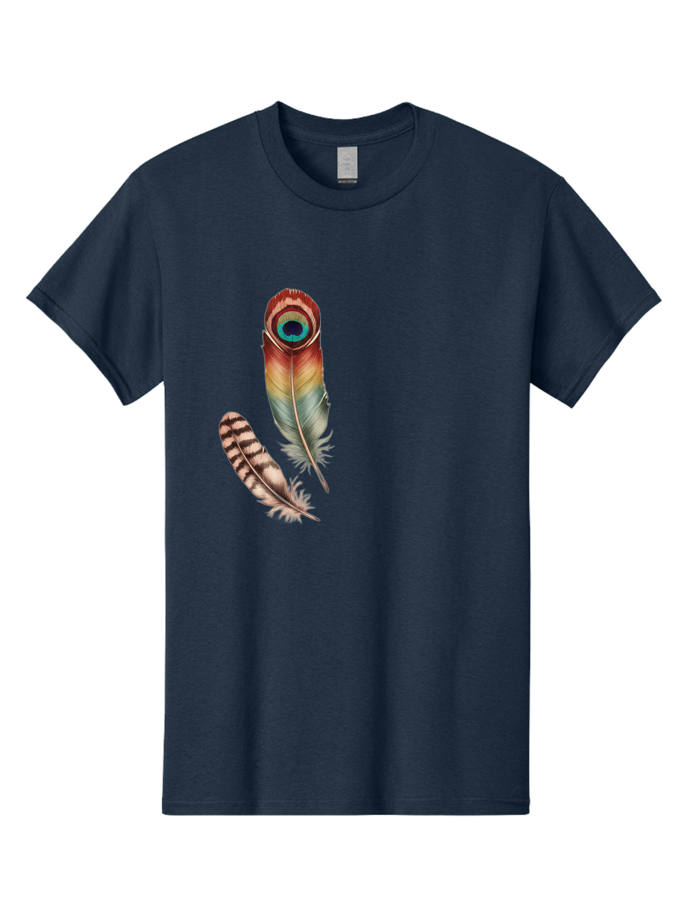 Peacock-Feather Men'S Graphic Tee, 100% Cotton, Comfortable Casual Summer Wear, Machine Washable, Vintage Camera, Old Camera, Antique Camera, Black Camera, Classic Photography, Photography Equipment, Nostalgic Device, Film Camera, Camera Art Baj150