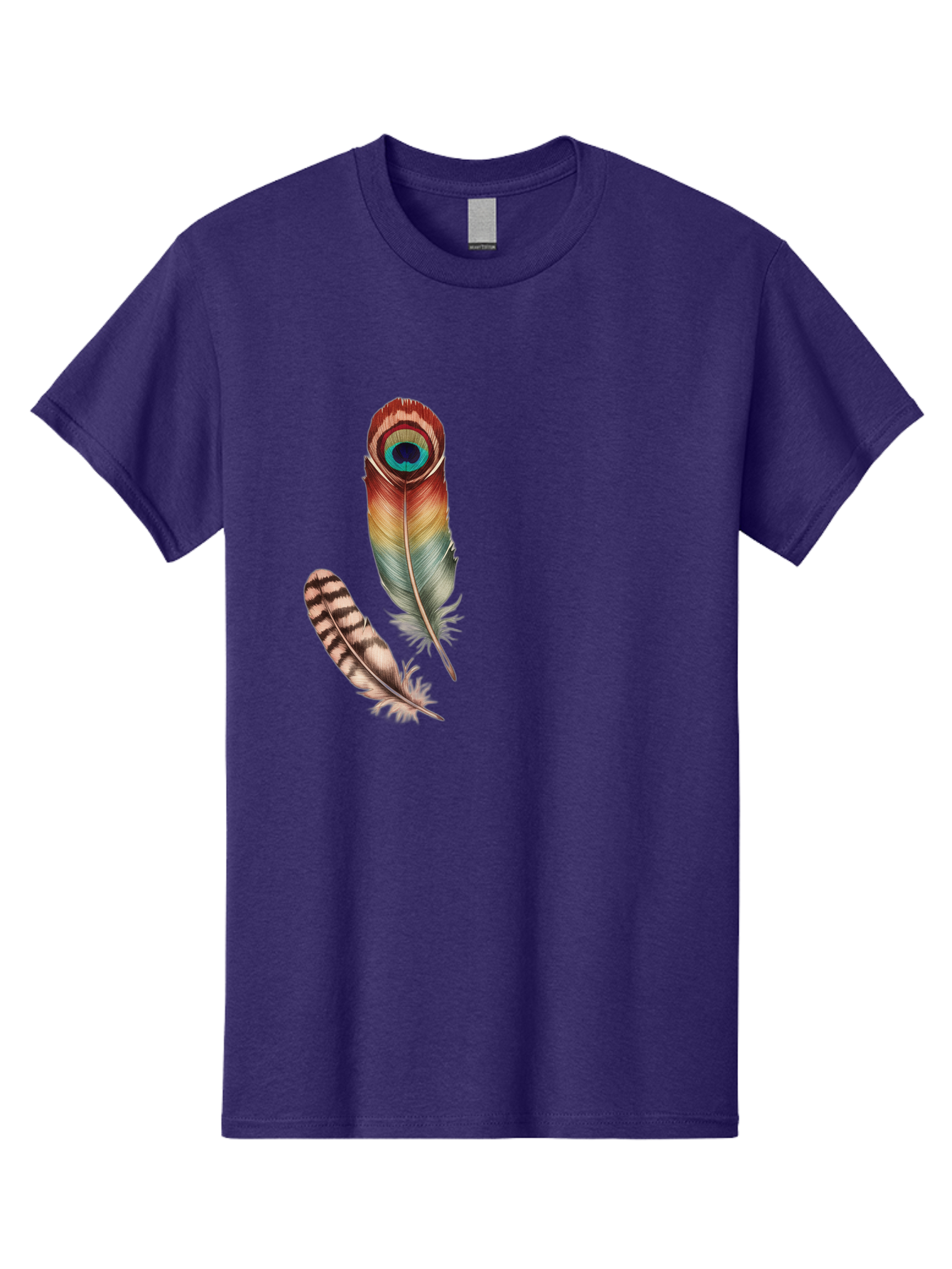 Peacock-Feather Men'S Graphic Tee, 100% Cotton, Comfortable Casual Summer Wear, Machine Washable, Vintage Camera, Old Camera, Antique Camera, Black Camera, Classic Photography, Photography Equipment, Nostalgic Device, Film Camera, Camera Art Baj150