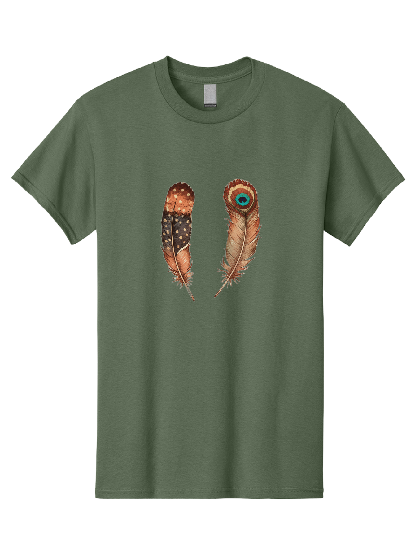 Peacock-Feathers-2 Men'S Graphic Tee, 100% Cotton, Comfortable Casual Summer Wear, Machine Washable, Vintage Camera, Old Camera, Antique Camera, Black Camera, Classic Photography, Photography Equipment, Nostalgic Device, Film Camera, Baj152