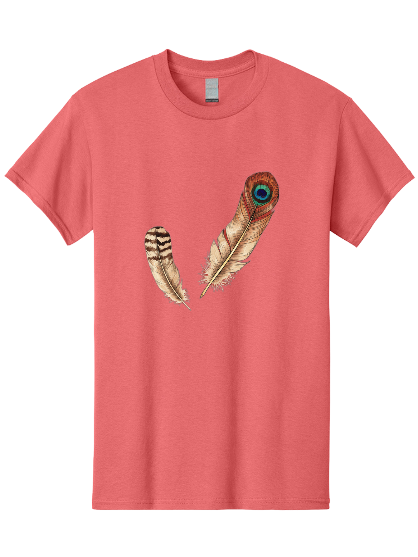 Peacock-Feathers-4 Men'S Graphic Tee, 100% Cotton, Comfortable Casual Summer Wear, Machine Washable, Vintage Camera, Old Camera, Antique Camera, Black Camera, Classic Photography, Photography Equipment, Nostalgic Device, Film Camera, Baj154