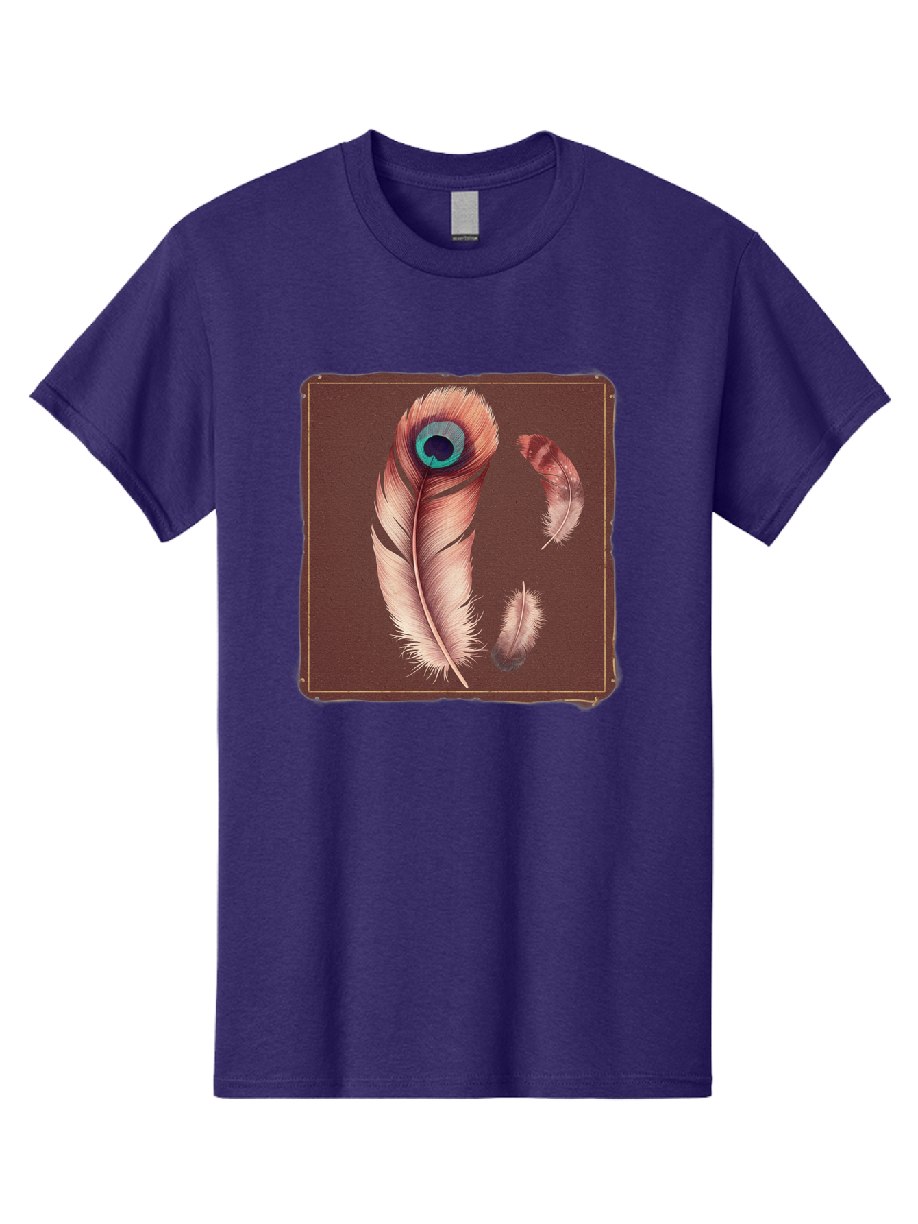 Peacock-Feathers-5 Men'S Graphic Tee, 100% Cotton, Comfortable Casual Summer Wear, Machine Washable, Vintage Camera, Old Camera, Antique Camera, Black Camera, Classic Photography, Photography Equipment, Nostalgic Device, Film Camera, Baj155