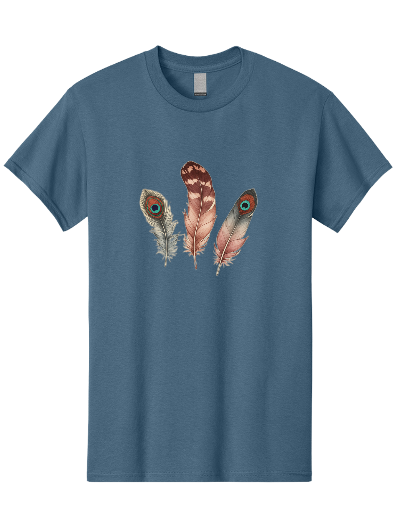 Peacock-Feathers Men'S Graphic Tee, 100% Cotton, Comfortable Casual Summer Wear, Machine Washable, Vintage Camera, Old Camera, Antique Camera, Black Camera, Classic Photography, Photography Equipment, Nostalgic Device, Film Camera, Camera Art Baj156