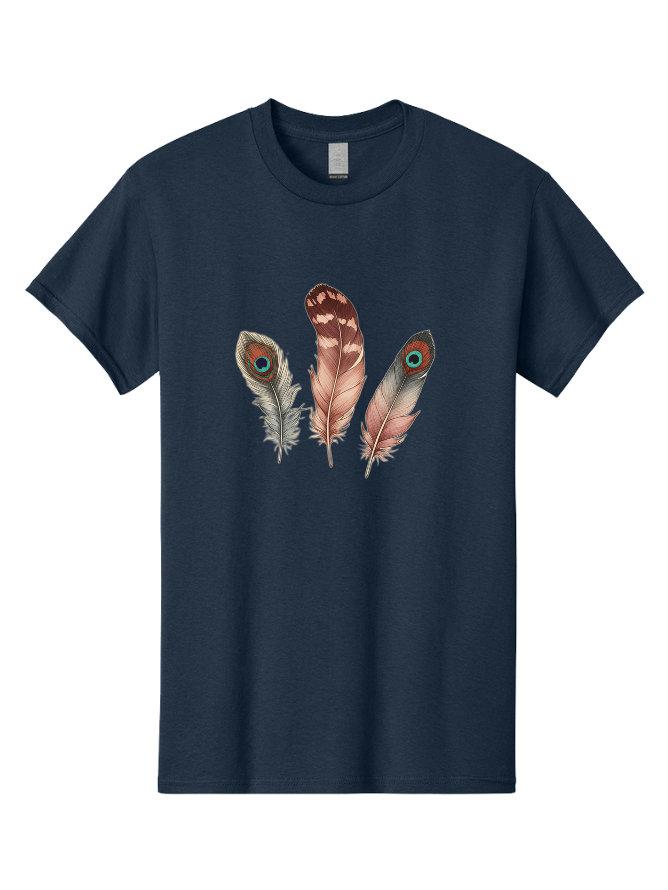 Peacock-Feathers Men'S Graphic Tee, 100% Cotton, Comfortable Casual Summer Wear, Machine Washable, Vintage Camera, Old Camera, Antique Camera, Black Camera, Classic Photography, Photography Equipment, Nostalgic Device, Film Camera, Camera Art Baj156