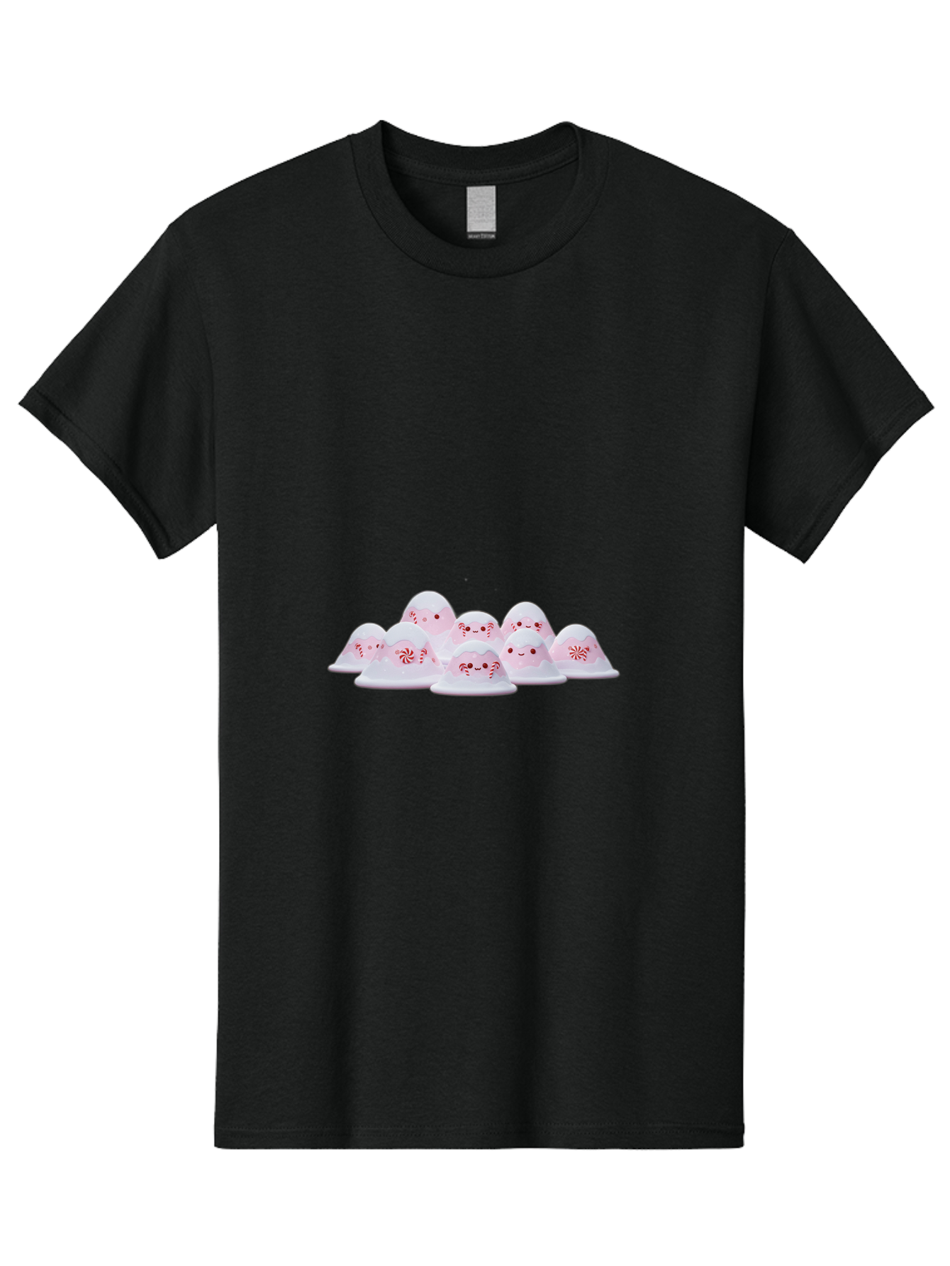 Peppermint-Meringue-Mushrooms Men'S Graphic Tee, 100% Cotton, Comfortable Casual Summer Wear, Machine Washable, Vintage Camera, Old Camera, Antique Camera, Black Camera, Classic Photography, Photography Equipment, Nostalgic Device, Baj158