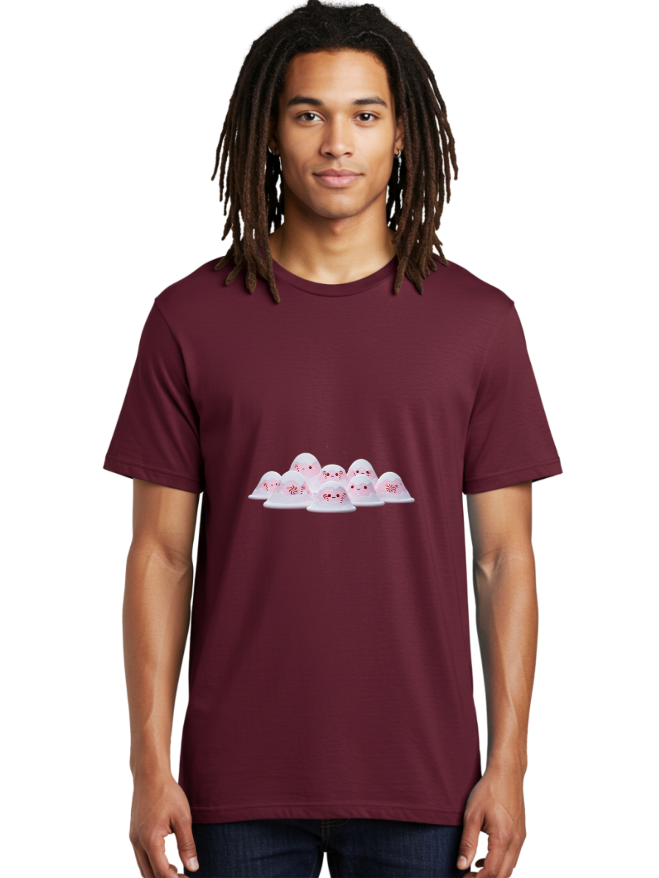 Peppermint-Meringue-Mushrooms Men'S Graphic Tee, 100% Cotton, Comfortable Casual Summer Wear, Machine Washable, Vintage Camera, Old Camera, Antique Camera, Black Camera, Classic Photography, Photography Equipment, Nostalgic Device, Baj158