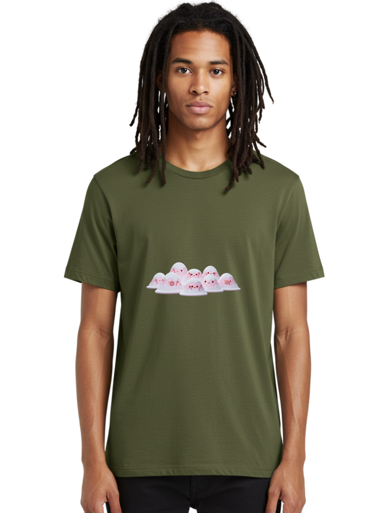 Peppermint-Meringue-Mushrooms Men'S Graphic Tee, 100% Cotton, Comfortable Casual Summer Wear, Machine Washable, Vintage Camera, Old Camera, Antique Camera, Black Camera, Classic Photography, Photography Equipment, Nostalgic Device, Baj158