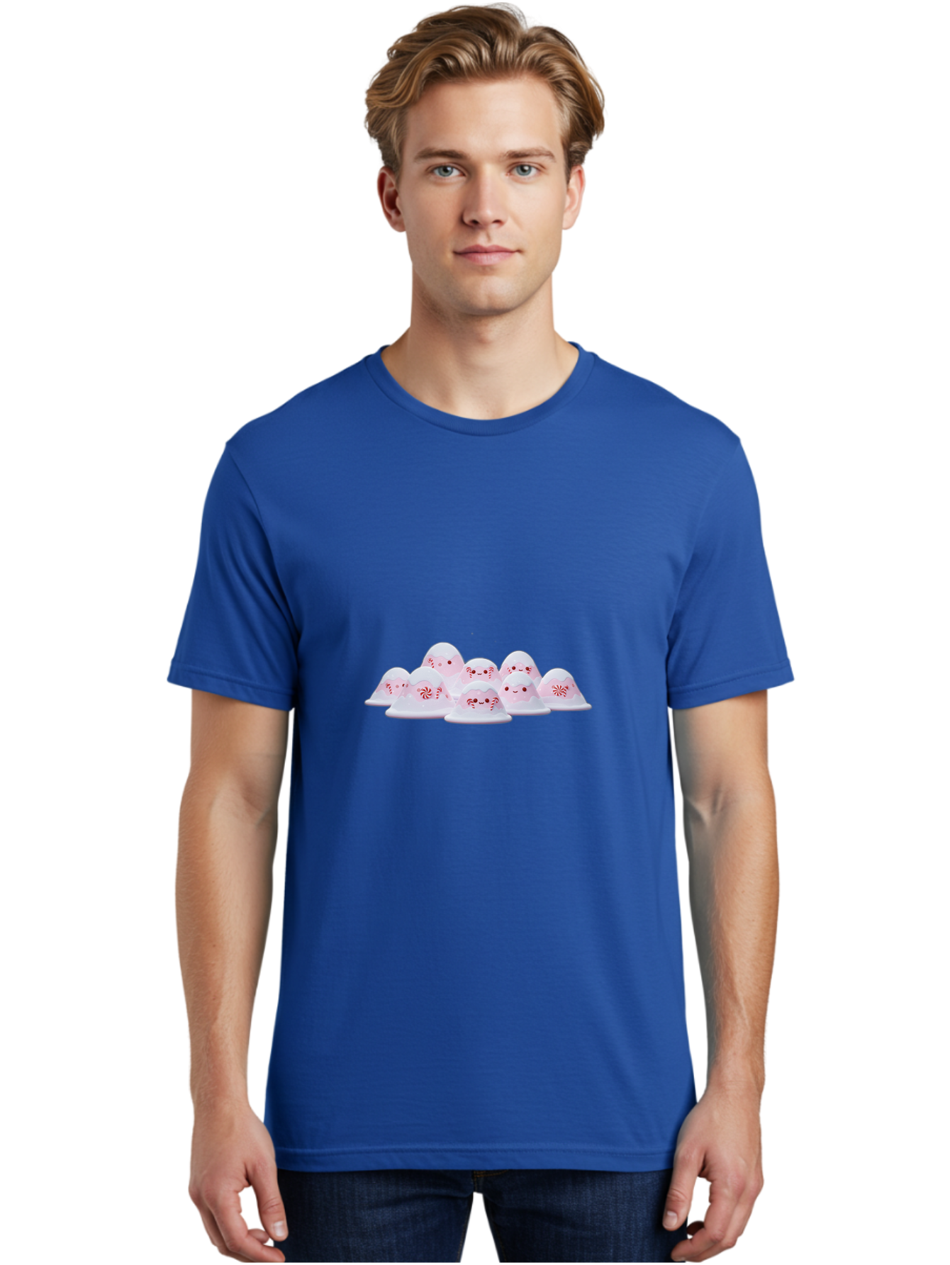 Peppermint-Meringue-Mushrooms Men'S Graphic Tee, 100% Cotton, Comfortable Casual Summer Wear, Machine Washable, Vintage Camera, Old Camera, Antique Camera, Black Camera, Classic Photography, Photography Equipment, Nostalgic Device, Baj158