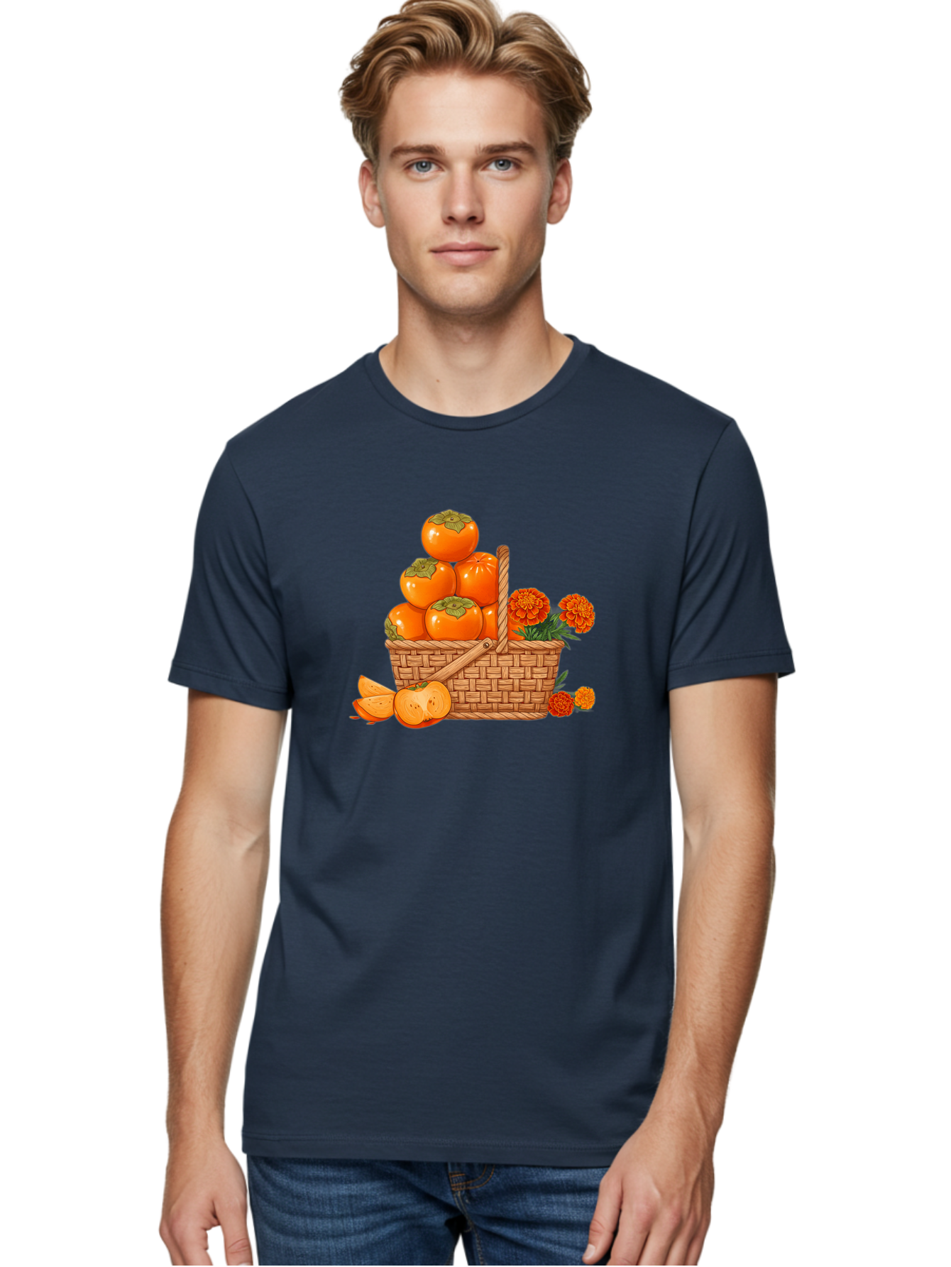 Persimmons-In-Basket Men'S Graphic Tee, 100% Cotton, Comfortable Casual Summer Wear, Machine Washable, Vintage Camera, Old Camera, Antique Camera, Black Camera, Classic Photography, Photography Equipment, Nostalgic Device, Film Camera, Baj159
