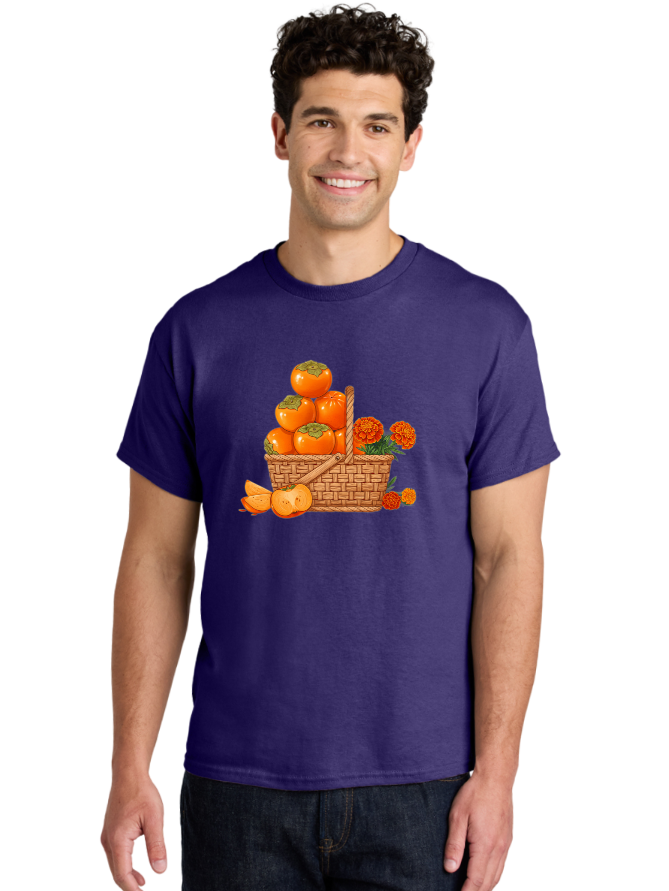 Persimmons-In-Basket Men'S Graphic Tee, 100% Cotton, Comfortable Casual Summer Wear, Machine Washable, Vintage Camera, Old Camera, Antique Camera, Black Camera, Classic Photography, Photography Equipment, Nostalgic Device, Film Camera, Baj159