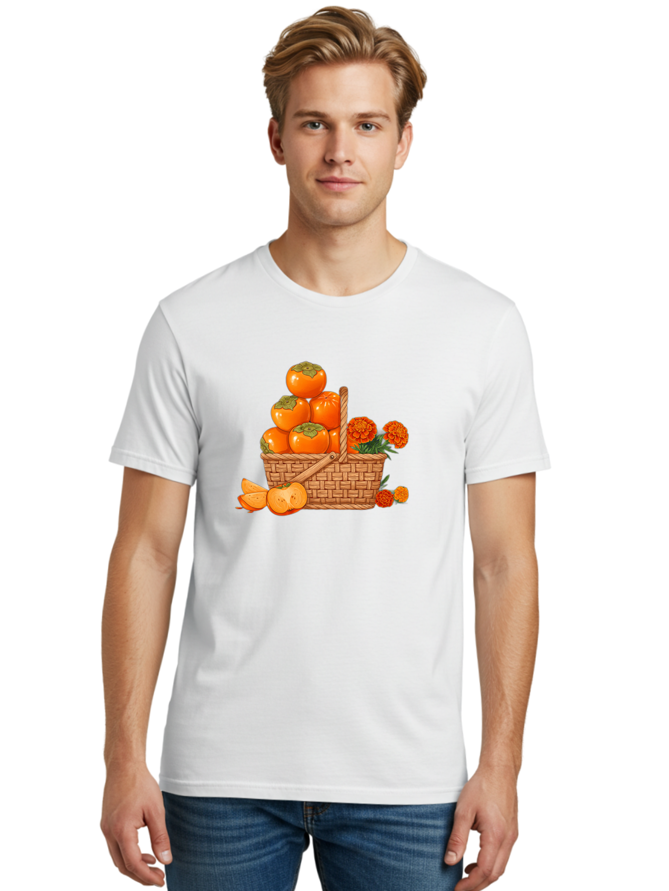 Persimmons-In-Basket Men'S Graphic Tee, 100% Cotton, Comfortable Casual Summer Wear, Machine Washable, Vintage Camera, Old Camera, Antique Camera, Black Camera, Classic Photography, Photography Equipment, Nostalgic Device, Film Camera, Baj159