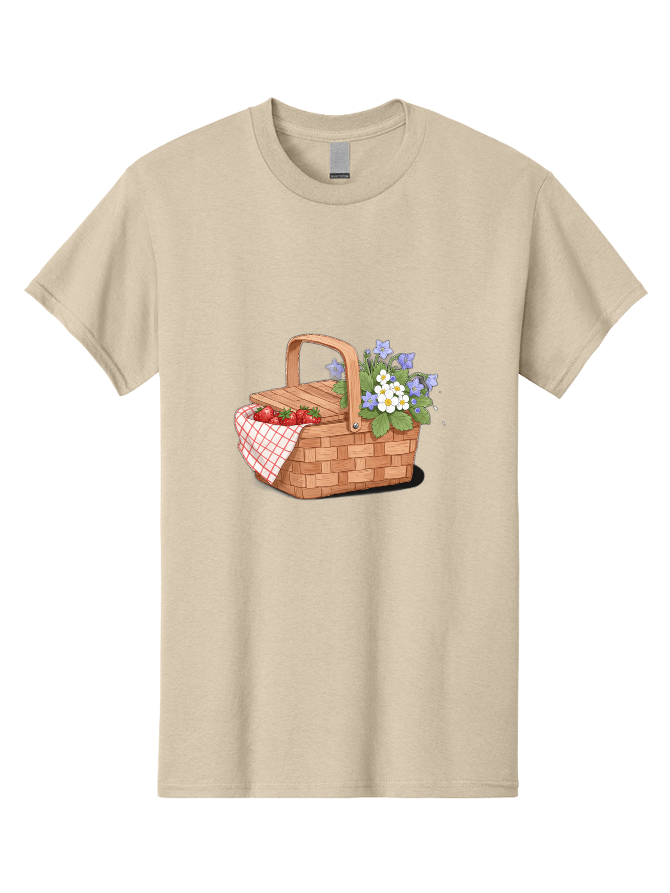 Picnic-Basket-1 Men'S Graphic Tee, 100% Cotton, Comfortable Casual Summer Wear, Machine Washable, Vintage Camera, Old Camera, Antique Camera, Black Camera, Classic Photography, Photography Equipment, Nostalgic Device, Film Camera, Camera Art Baj160