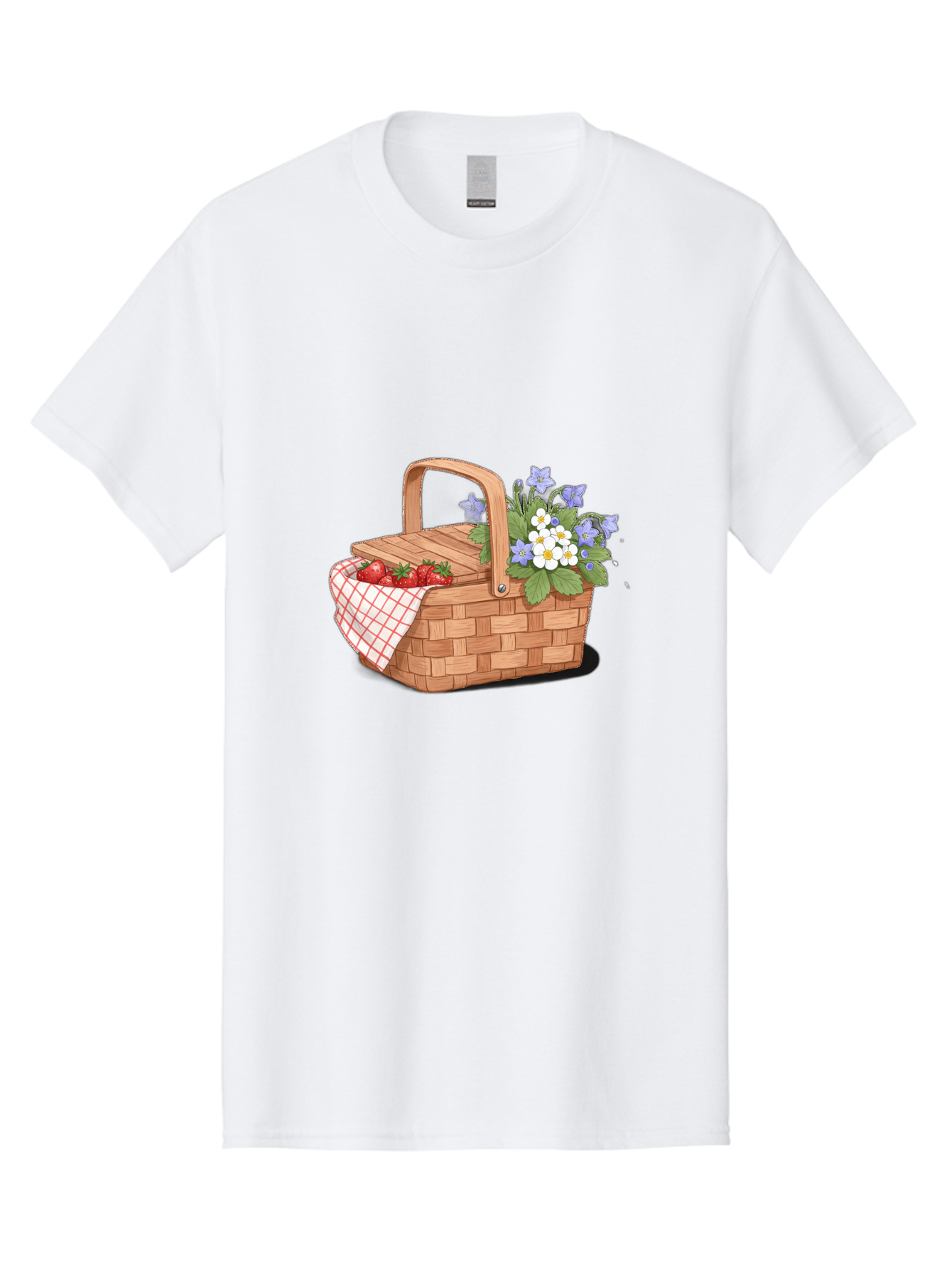Picnic-Basket-1 Men'S Graphic Tee, 100% Cotton, Comfortable Casual Summer Wear, Machine Washable, Vintage Camera, Old Camera, Antique Camera, Black Camera, Classic Photography, Photography Equipment, Nostalgic Device, Film Camera, Camera Art Baj160