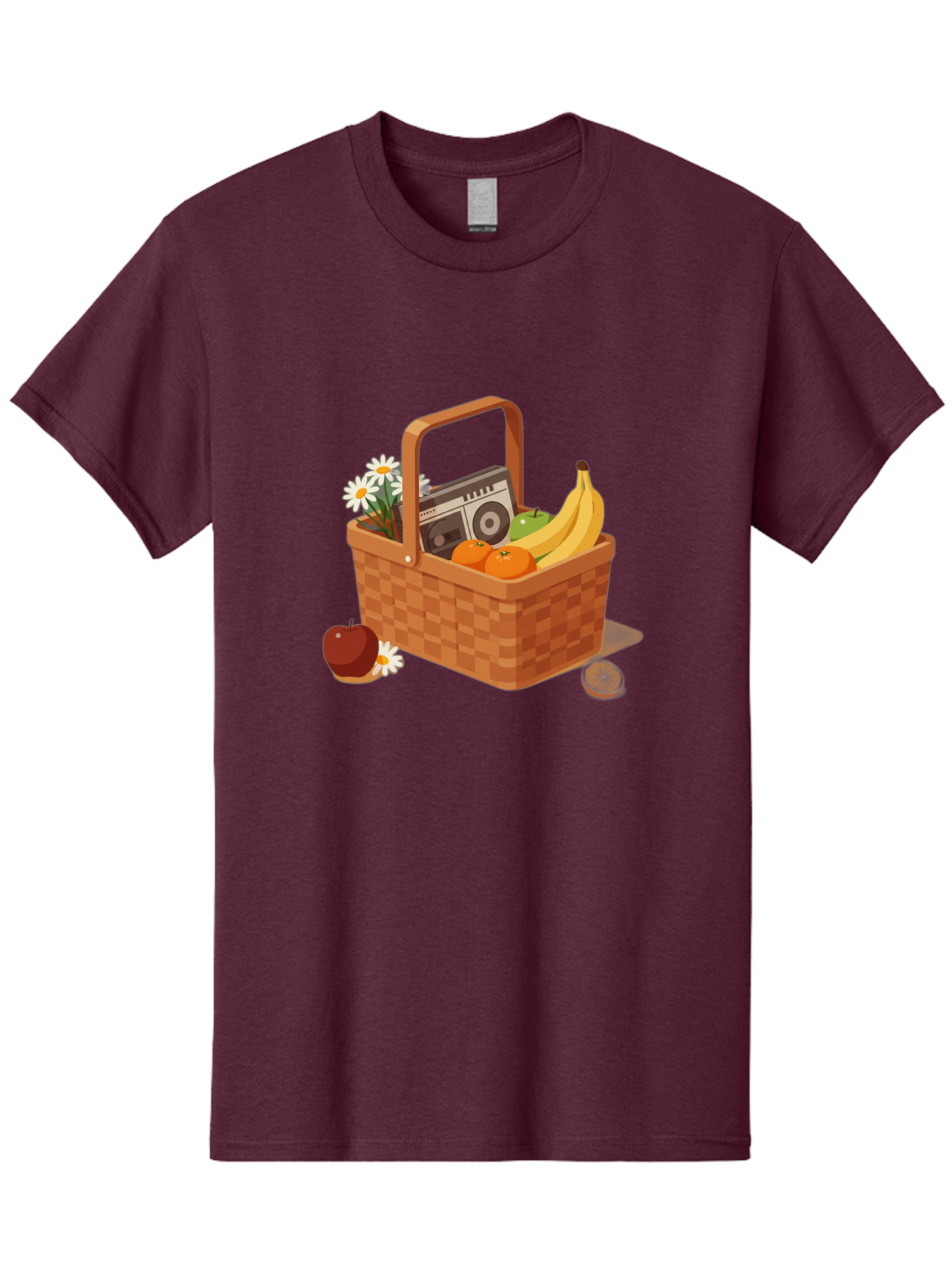 Picnic-Basket-2 Men'S Graphic Tee, 100% Cotton, Comfortable Casual Summer Wear, Machine Washable, Vintage Camera, Old Camera, Antique Camera, Black Camera, Classic Photography, Photography Equipment, Nostalgic Device, Film Camera, Camera Art Baj161