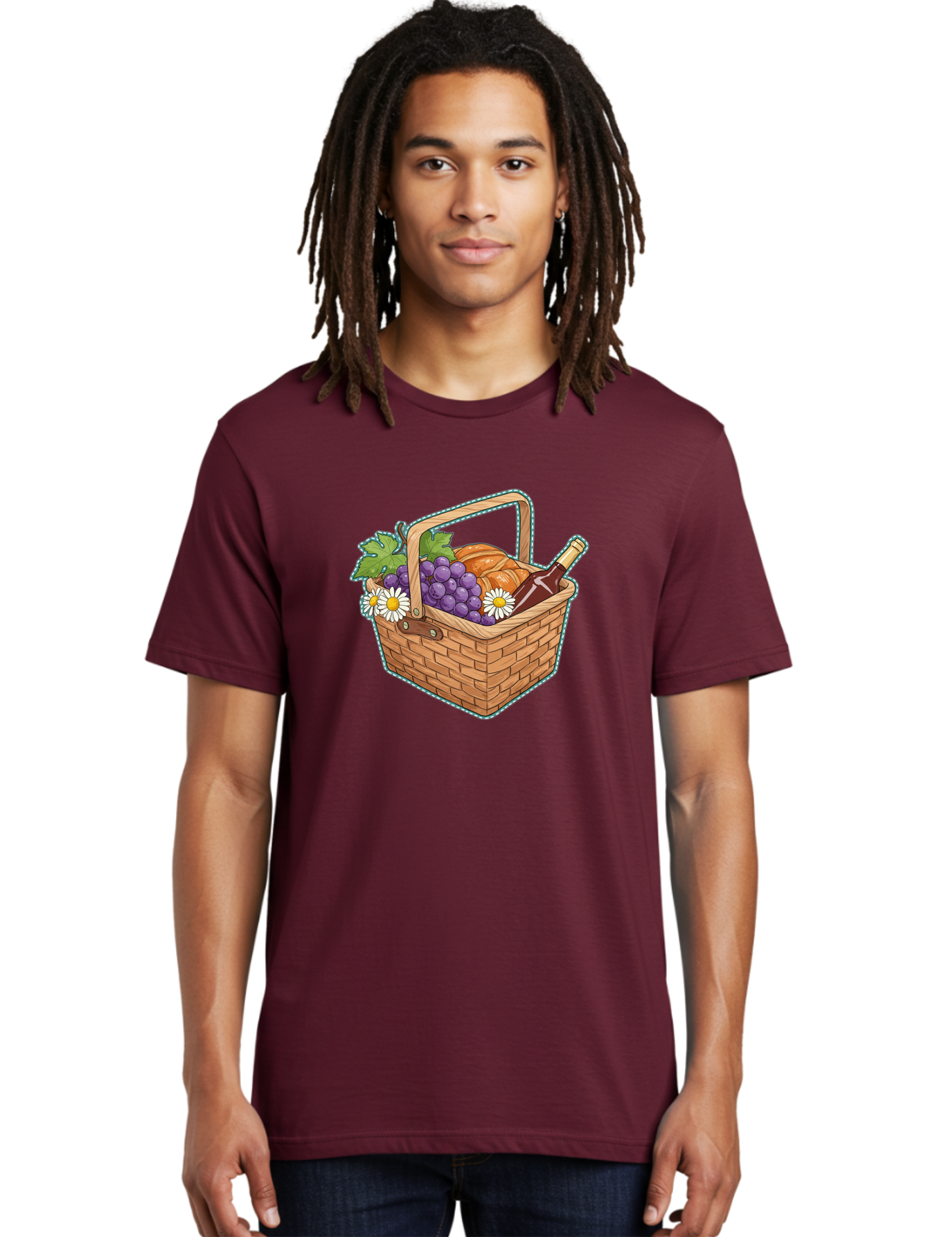 Picnic-Basket Men'S Graphic Tee, 100% Cotton, Comfortable Casual Summer Wear, Machine Washable, Vintage Camera, Old Camera, Antique Camera, Black Camera, Classic Photography, Photography Equipment, Nostalgic Device, Film Camera, Camera Art Baj162