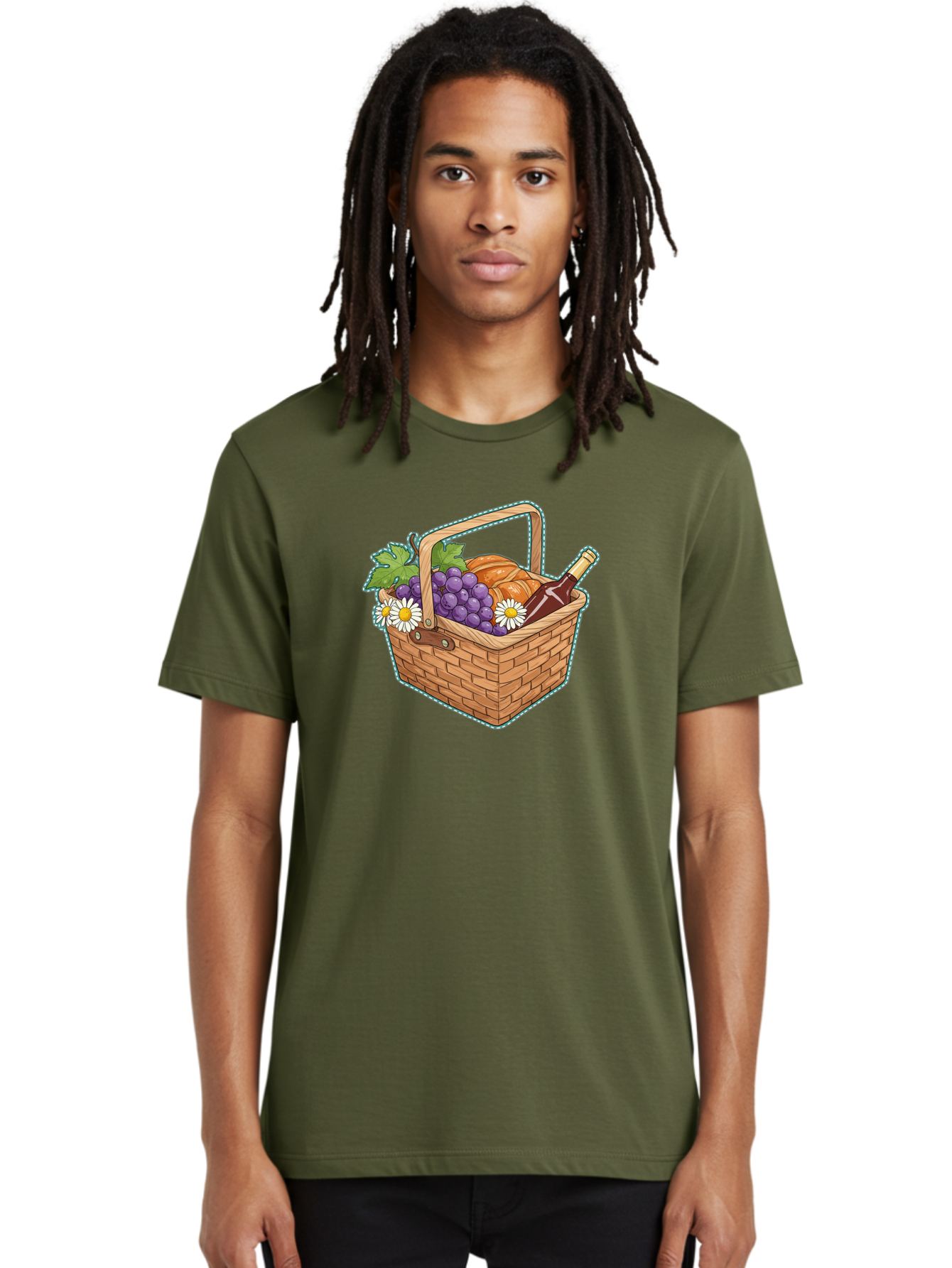 Picnic-Basket Men'S Graphic Tee, 100% Cotton, Comfortable Casual Summer Wear, Machine Washable, Vintage Camera, Old Camera, Antique Camera, Black Camera, Classic Photography, Photography Equipment, Nostalgic Device, Film Camera, Camera Art Baj162