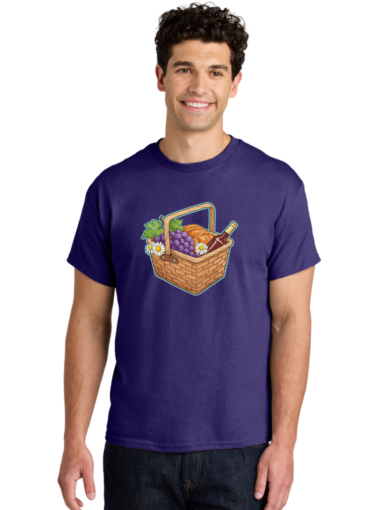 Picnic-Basket Men'S Graphic Tee, 100% Cotton, Comfortable Casual Summer Wear, Machine Washable, Vintage Camera, Old Camera, Antique Camera, Black Camera, Classic Photography, Photography Equipment, Nostalgic Device, Film Camera, Camera Art Baj162