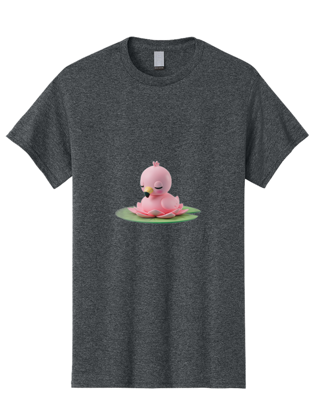 Pink-Bird-On-Lotus-1 Men'S Graphic Tee, 100% Cotton, Comfortable Casual Summer Wear, Machine Washable, Vintage Camera, Old Camera, Antique Camera, Black Camera, Classic Photography, Photography Equipment, Nostalgic Device, Film Camera, Baj164