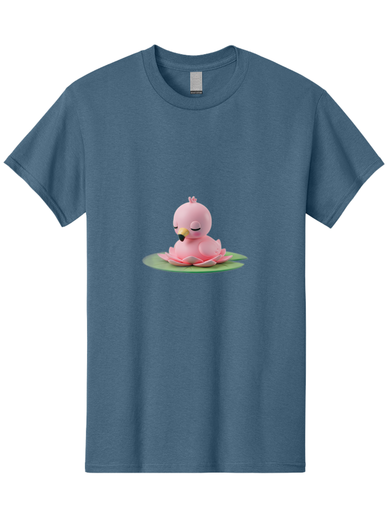 Pink-Bird-On-Lotus-1 Men'S Graphic Tee, 100% Cotton, Comfortable Casual Summer Wear, Machine Washable, Vintage Camera, Old Camera, Antique Camera, Black Camera, Classic Photography, Photography Equipment, Nostalgic Device, Film Camera, Baj164