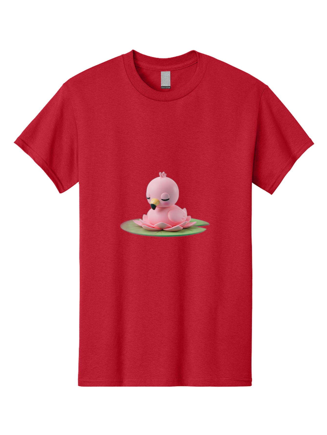 Pink-Bird-On-Lotus-1 Men'S Graphic Tee, 100% Cotton, Comfortable Casual Summer Wear, Machine Washable, Vintage Camera, Old Camera, Antique Camera, Black Camera, Classic Photography, Photography Equipment, Nostalgic Device, Film Camera, Baj164