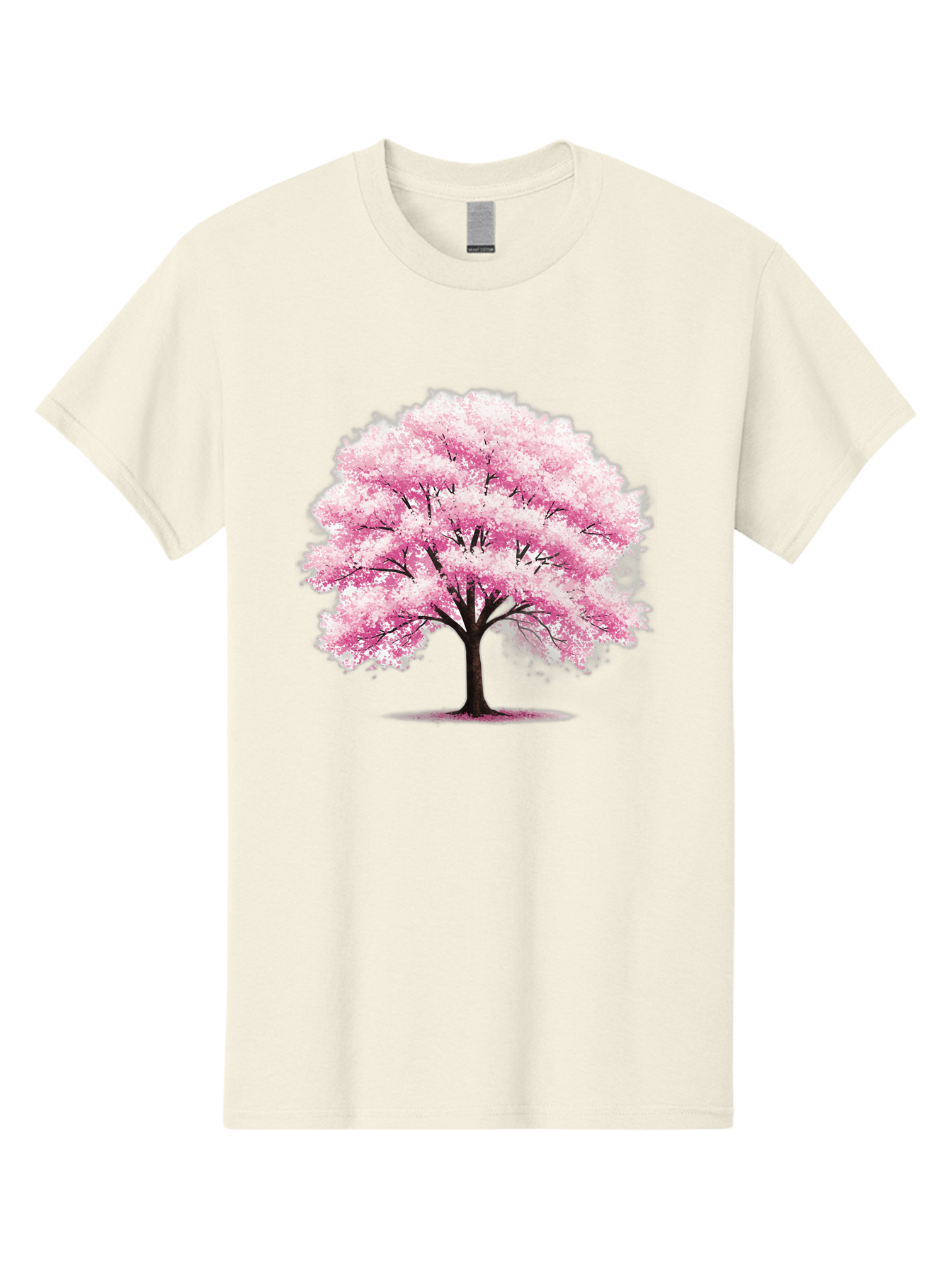 Pink-Cherry-Blossom-Tree-1 Men'S Graphic Tee, 100% Cotton, Comfortable Casual Summer Wear, Machine Washable, Vintage Camera, Old Camera, Antique Camera, Black Camera, Classic Photography, Photography Equipment, Nostalgic Device, Film Camera, Baj166