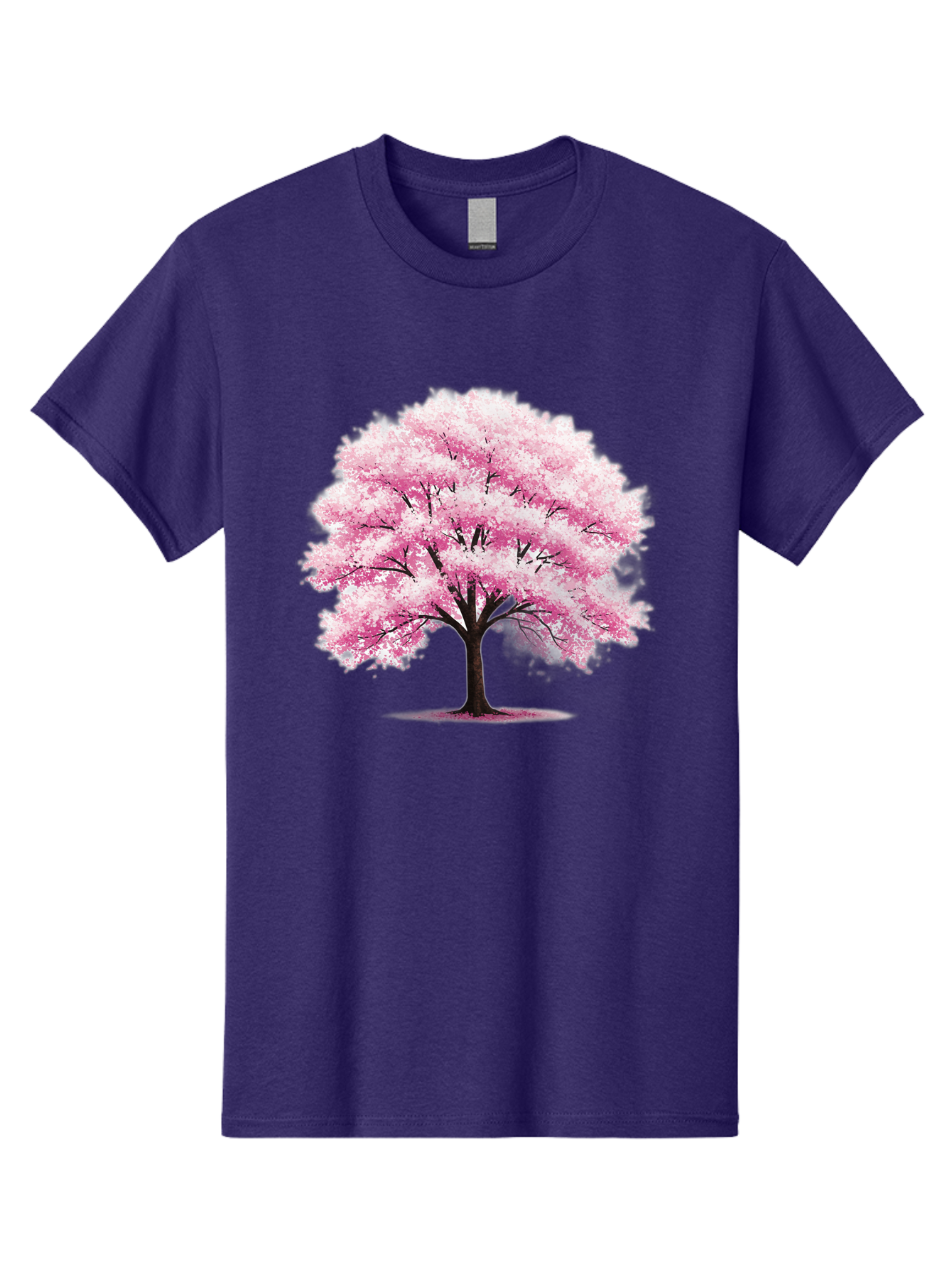 Pink-Cherry-Blossom-Tree-1 Men'S Graphic Tee, 100% Cotton, Comfortable Casual Summer Wear, Machine Washable, Vintage Camera, Old Camera, Antique Camera, Black Camera, Classic Photography, Photography Equipment, Nostalgic Device, Film Camera, Baj166