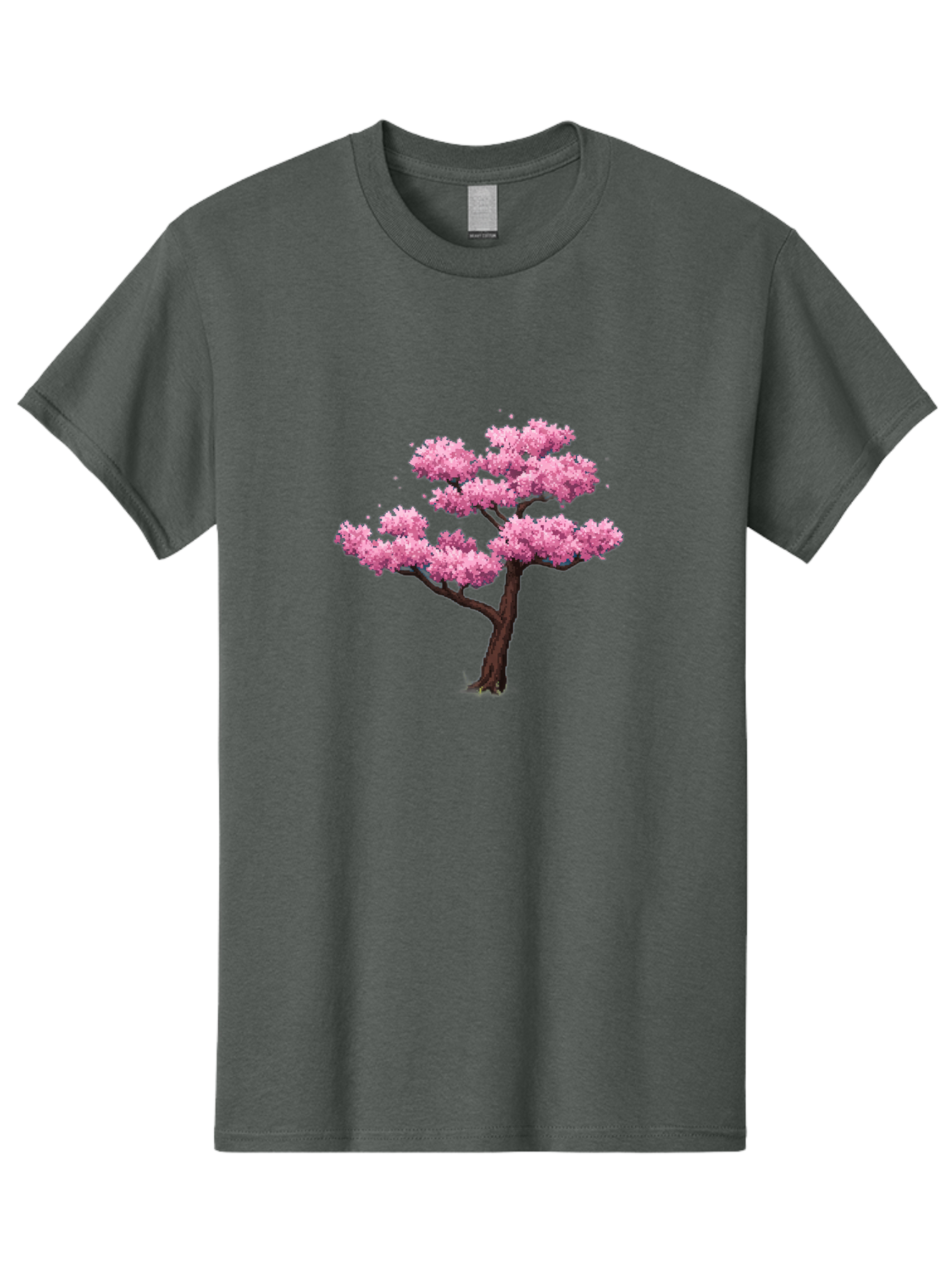 Pink-Cherry-Blossom-Tree-2 Men'S Graphic Tee, 100% Cotton, Comfortable Casual Summer Wear, Machine Washable, Vintage Camera, Old Camera, Antique Camera, Black Camera, Classic Photography, Photography Equipment, Nostalgic Device, Film Camera, Baj167